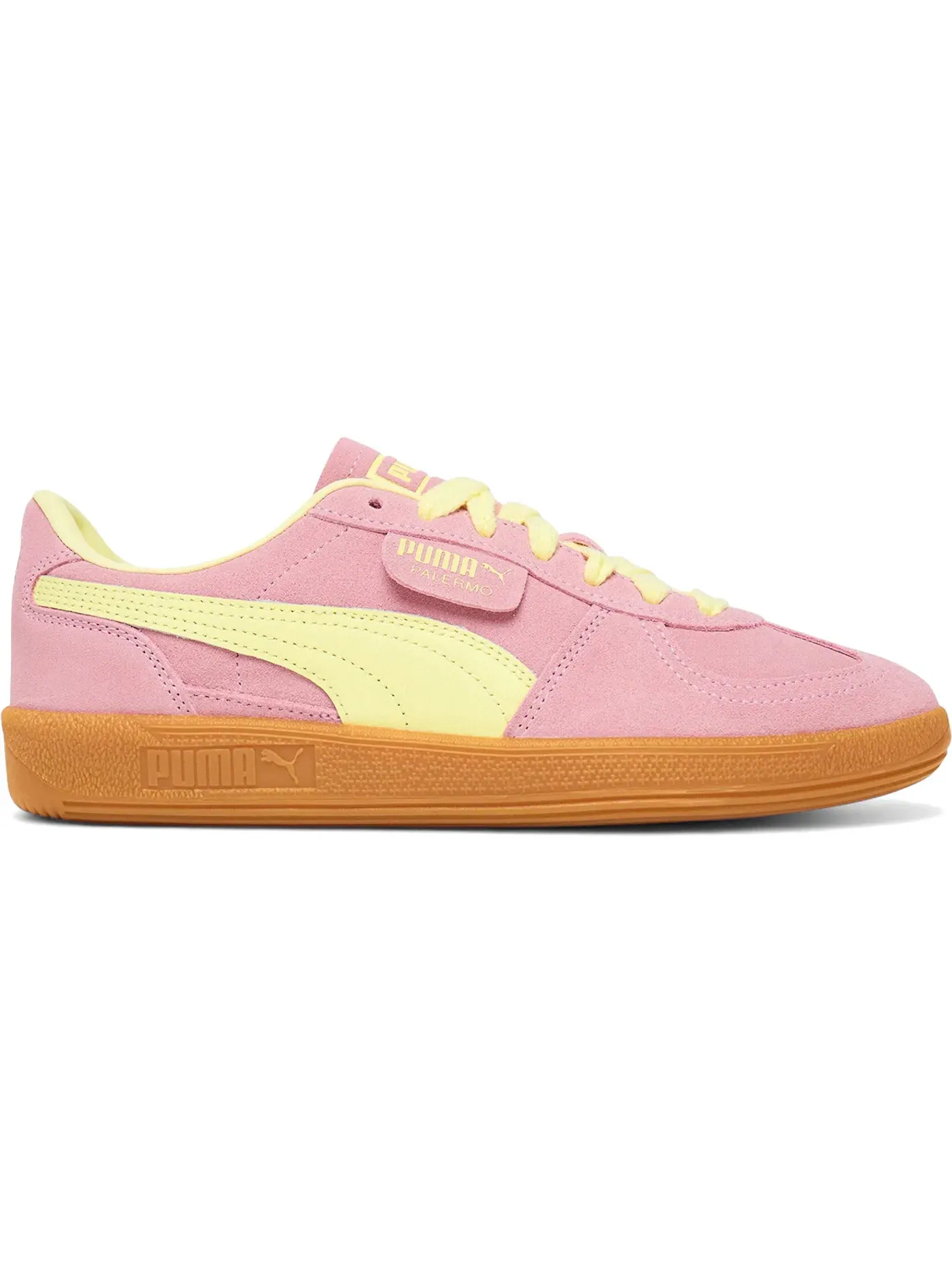 Мужские кроссовки для повседневной носки Puma Palermo Puma — изображение 1 из 1, розовый/золотистый
