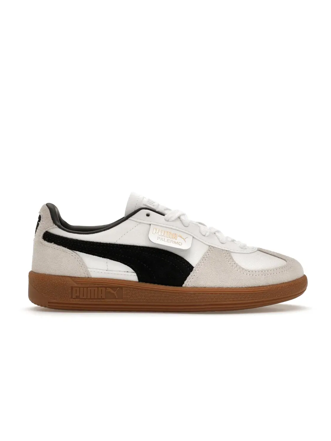 Женские кроссовки Lifestyle Puma Palermo Puma White/Vapor Grey/Gum — изображение 1 из 4