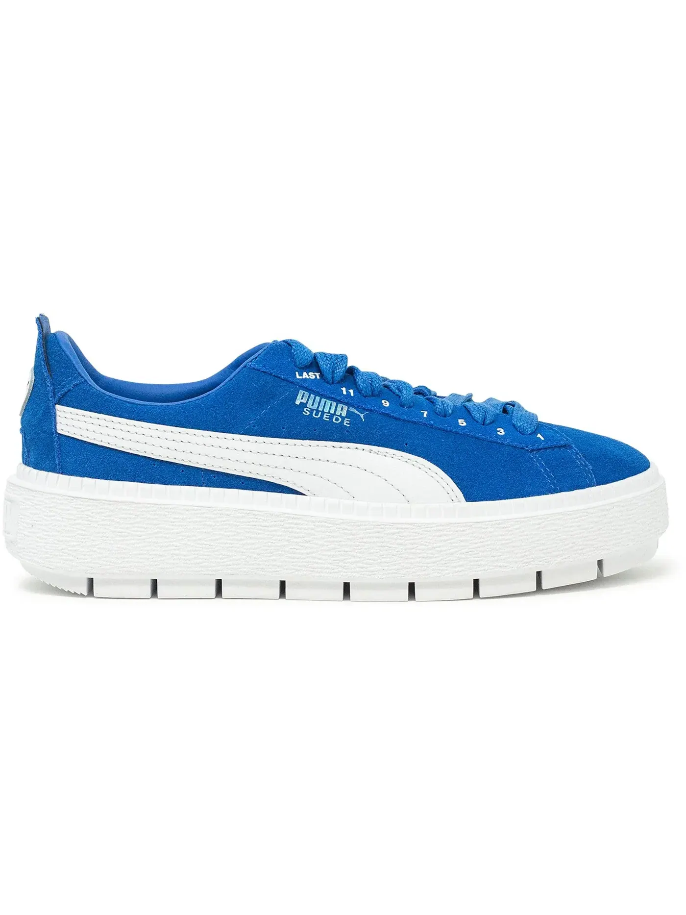 Женские кроссовки Lifestyle Puma Platform Trace Ader Error Lapis Blue — изображение 1 из 1, синий/белый