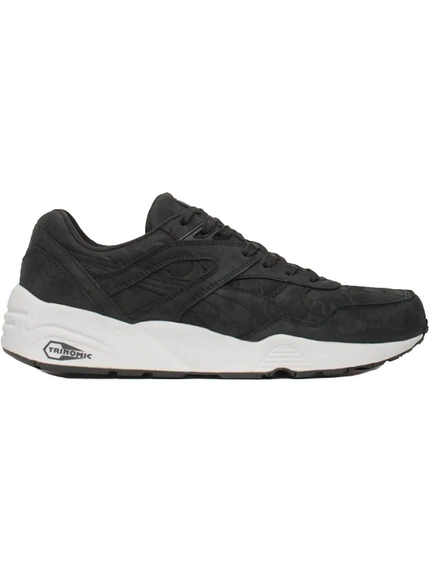 Мужские кроссовки с камуфляжным принтом Puma R698 Low Puma — изображение 1 из 1, черный