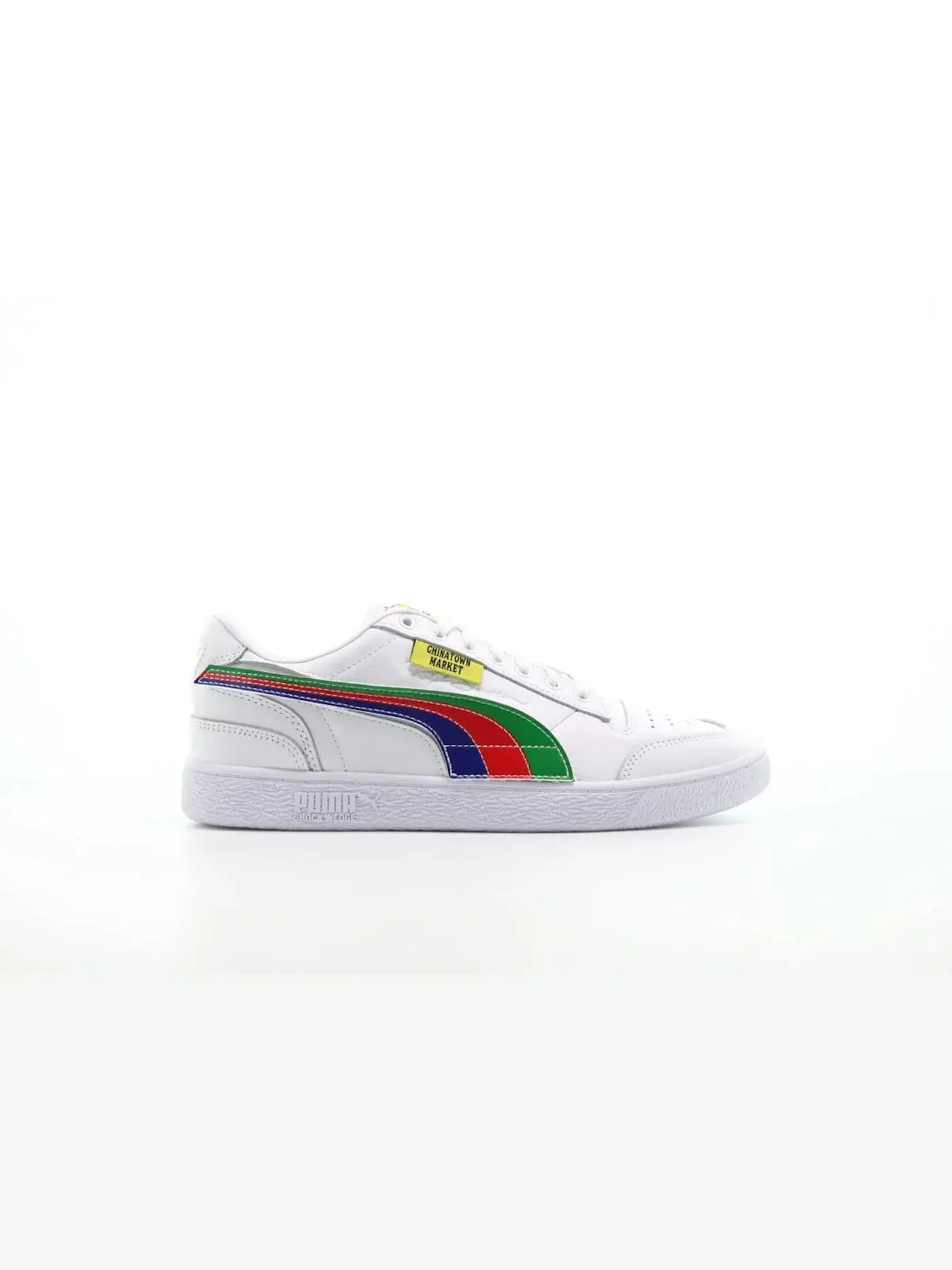 Мужские кроссовки с радужными полосками Puma Ralph Sampson Low — изображение 1 из 1, белый