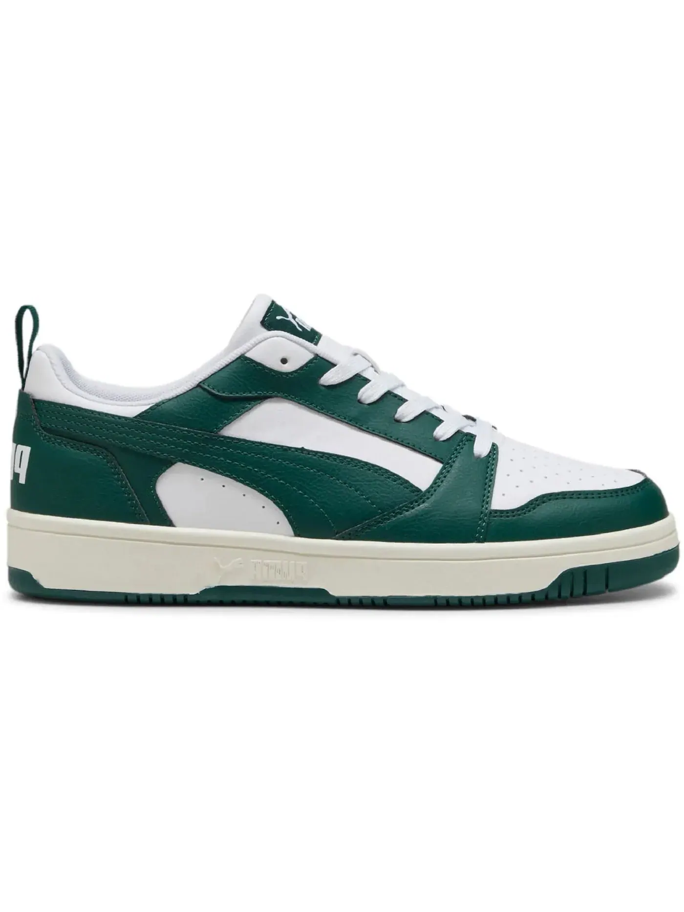 Мужские кроссовки повседневные Puma Rebound V6 Low — изображение 1 из 1, зеленый/белый