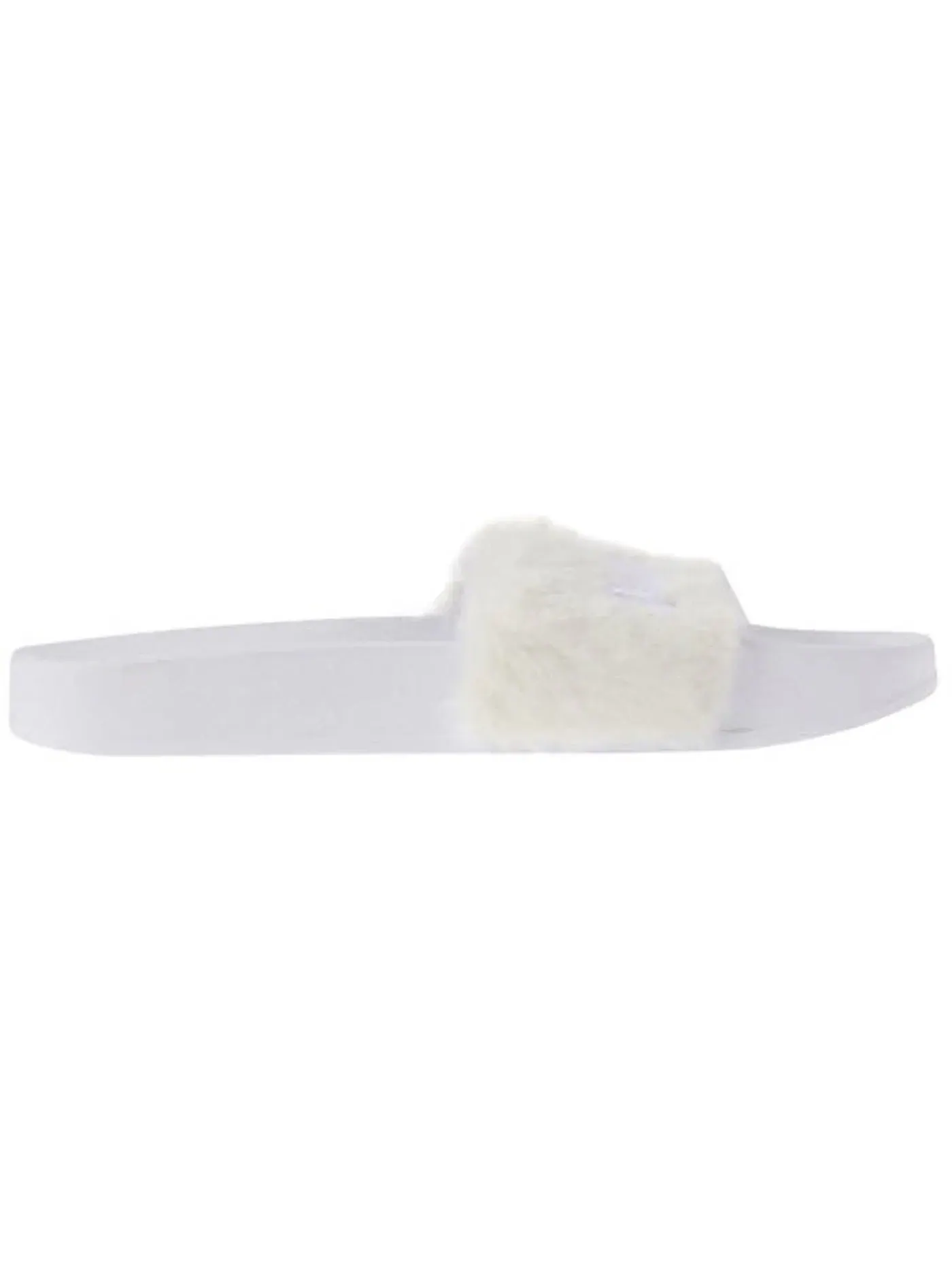 Женские шлепанцы Fur Slide Puma — изображение 1 из 1, белый