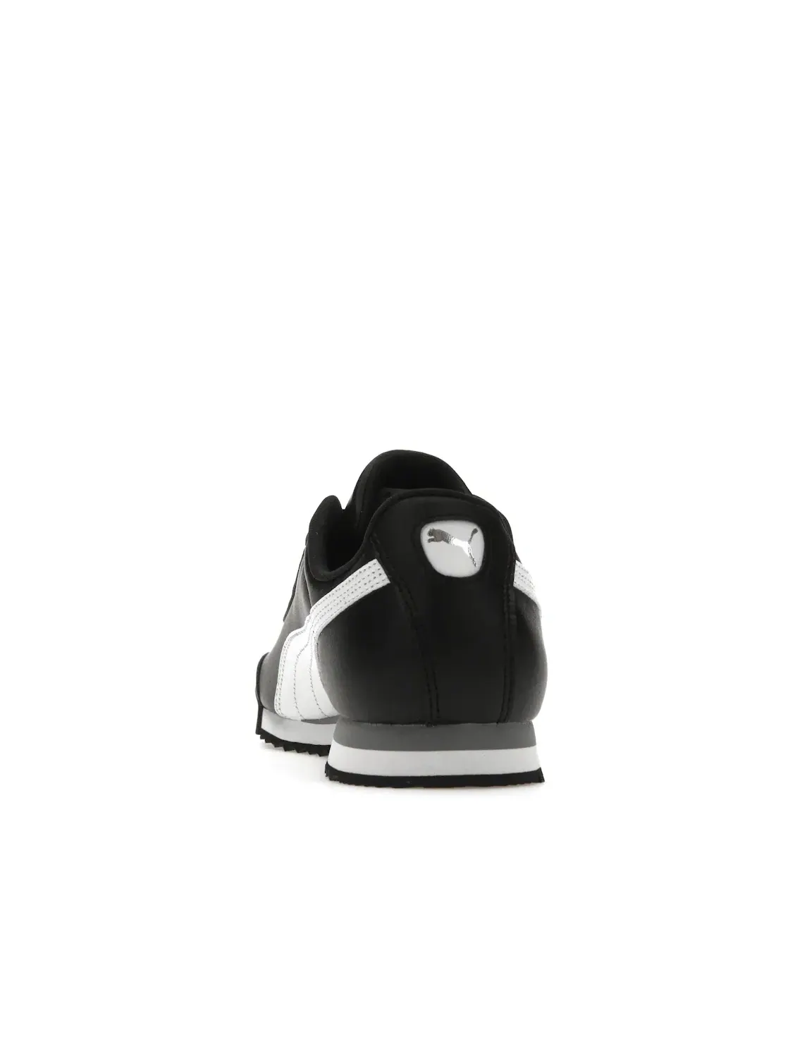 Мужские кроссовки Lifestyle Puma Roma Basic Puma — изображение 4 из 4, черный-белый-серебристый