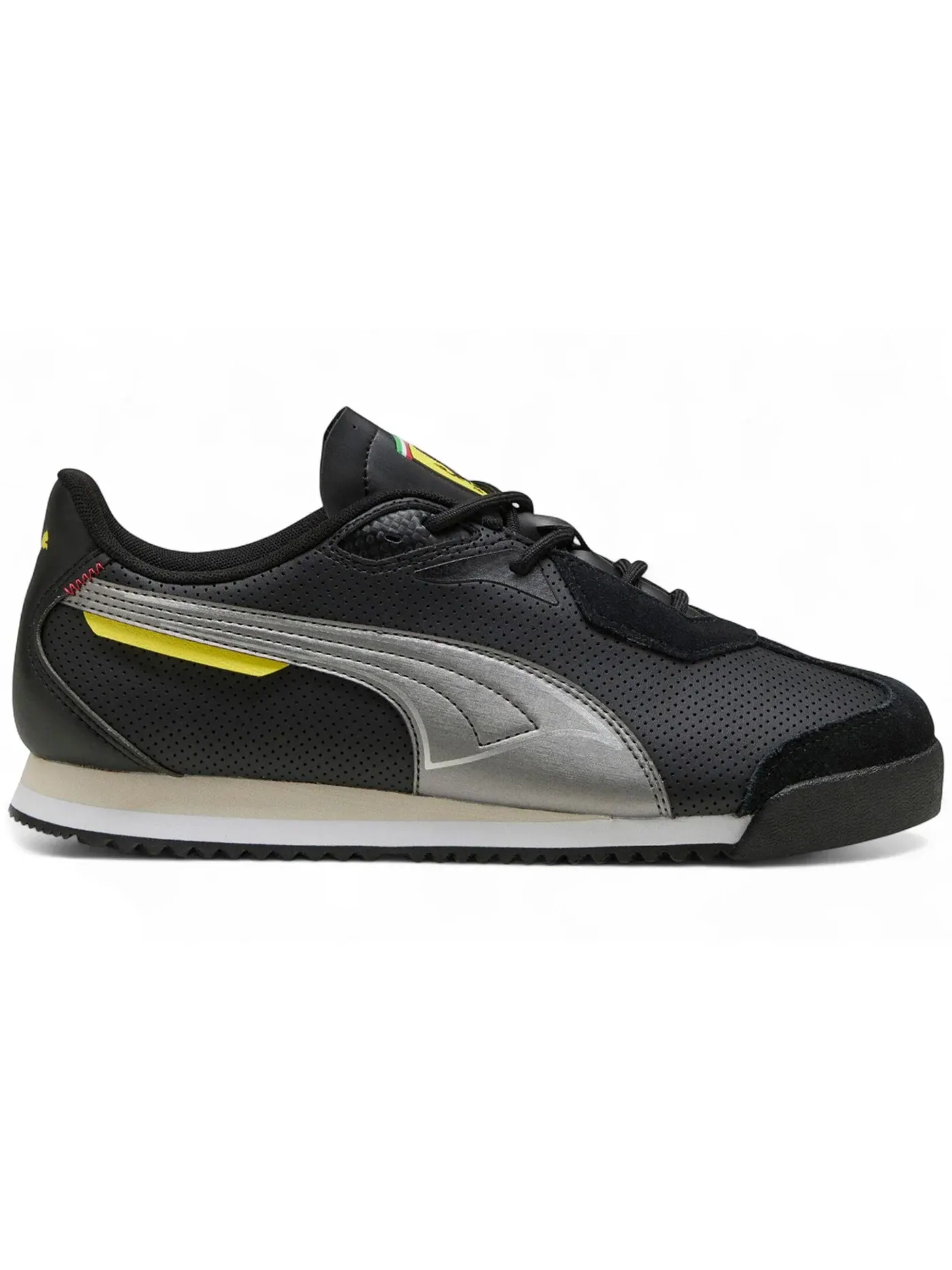 Мужские кроссовки Lifestyle Puma Roma S Scuderia Ferrari Puma — изображение 1 из 1, черный/серебристый