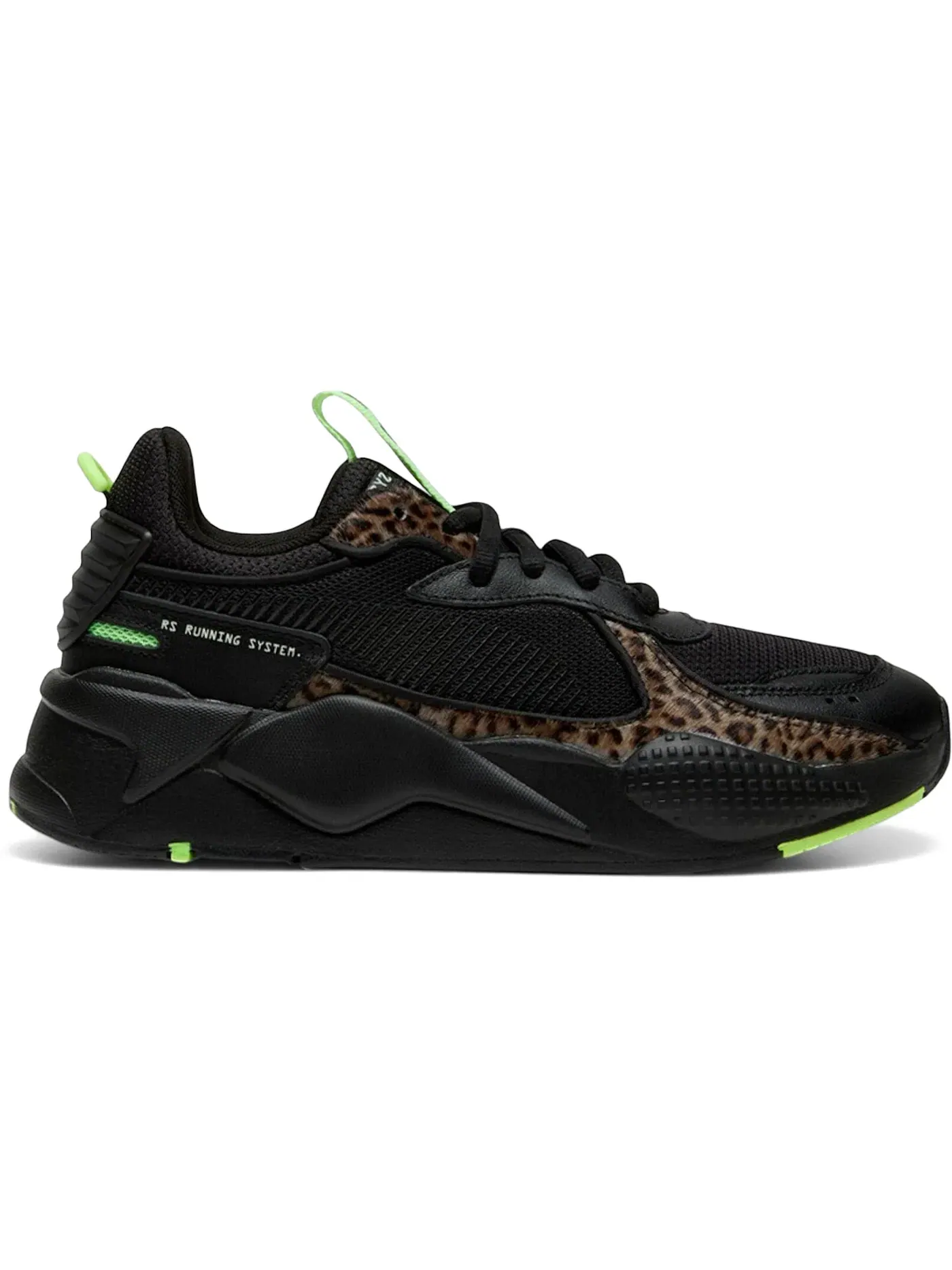 Женские кроссовки Lifestyle Puma RS-X Animal Print Puma Black/Puma Black/Fizzy Apple — изображение 1 из 1