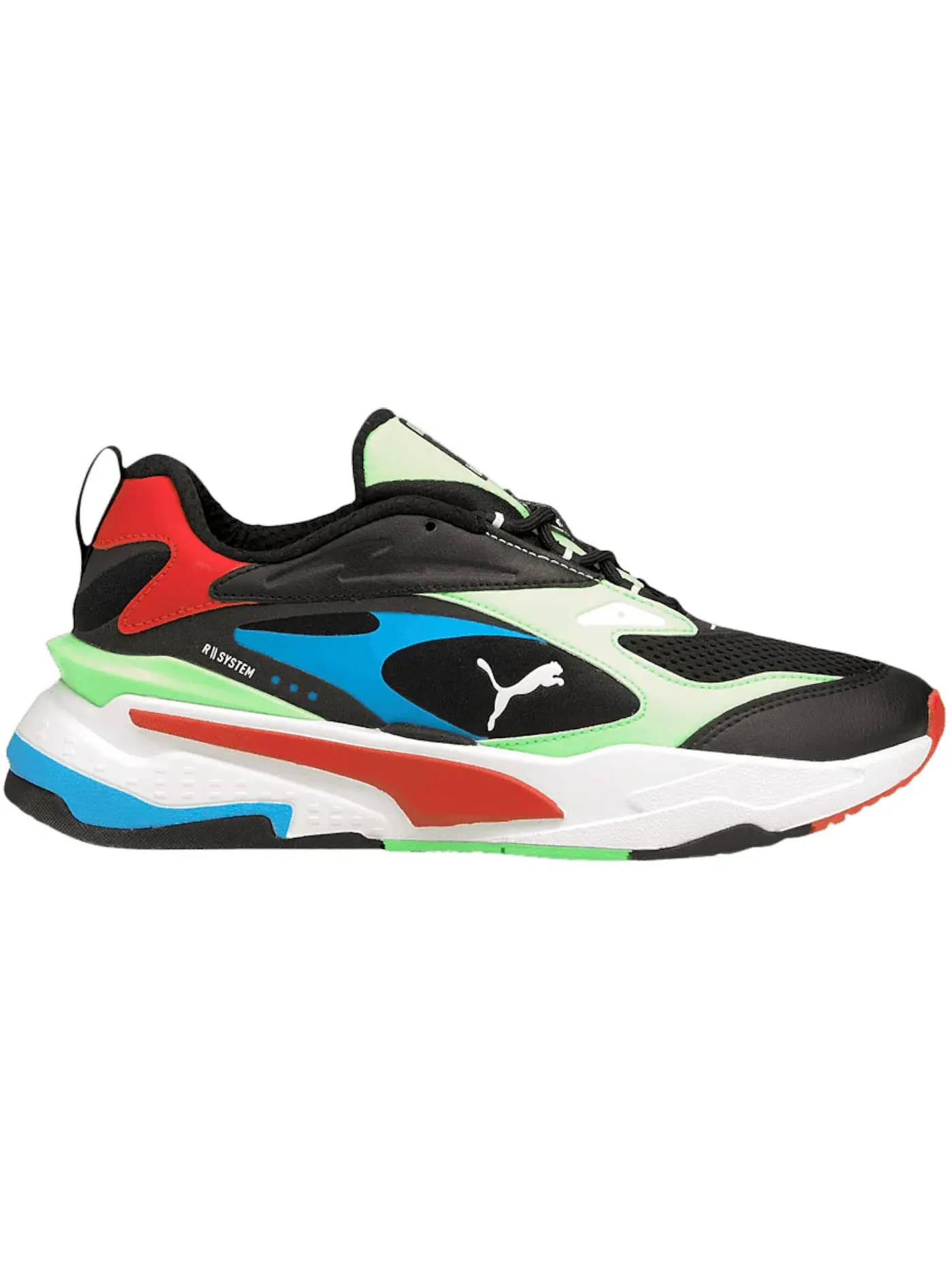 Детские кроссовки Lifestyle Puma RS-Fast Black/Elektro Green/Red — изображение 1 из 1