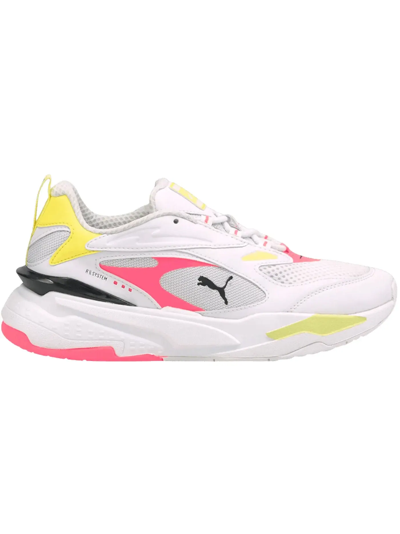 Женские кроссовки Lifestyle RS-Fast Pop Puma — изображение 1 из 1, белый/розовый/желтый