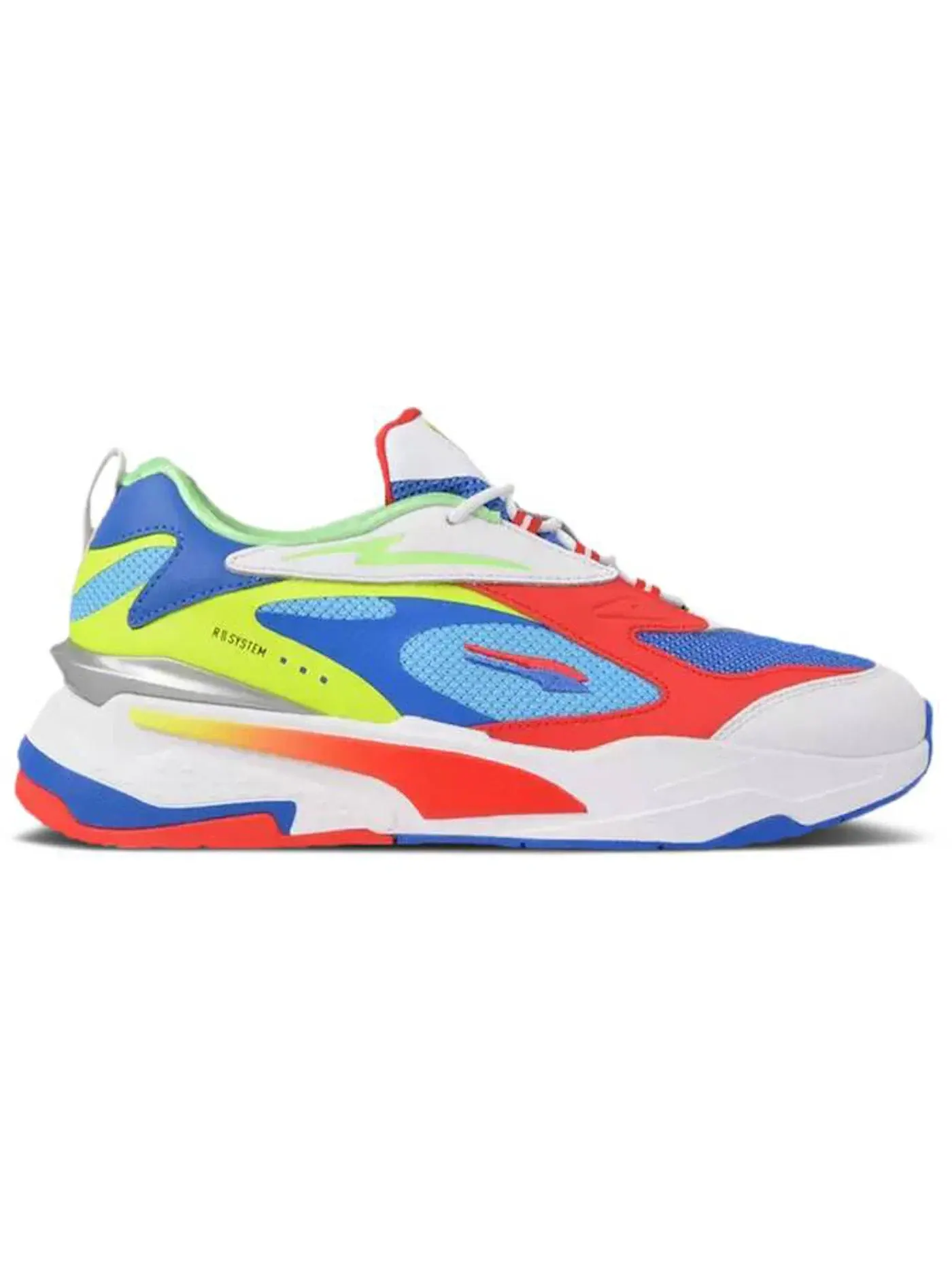 Мужские кроссовки Lifestyle RS-Fast Raceway Puma — изображение 1 из 1, белый мульти