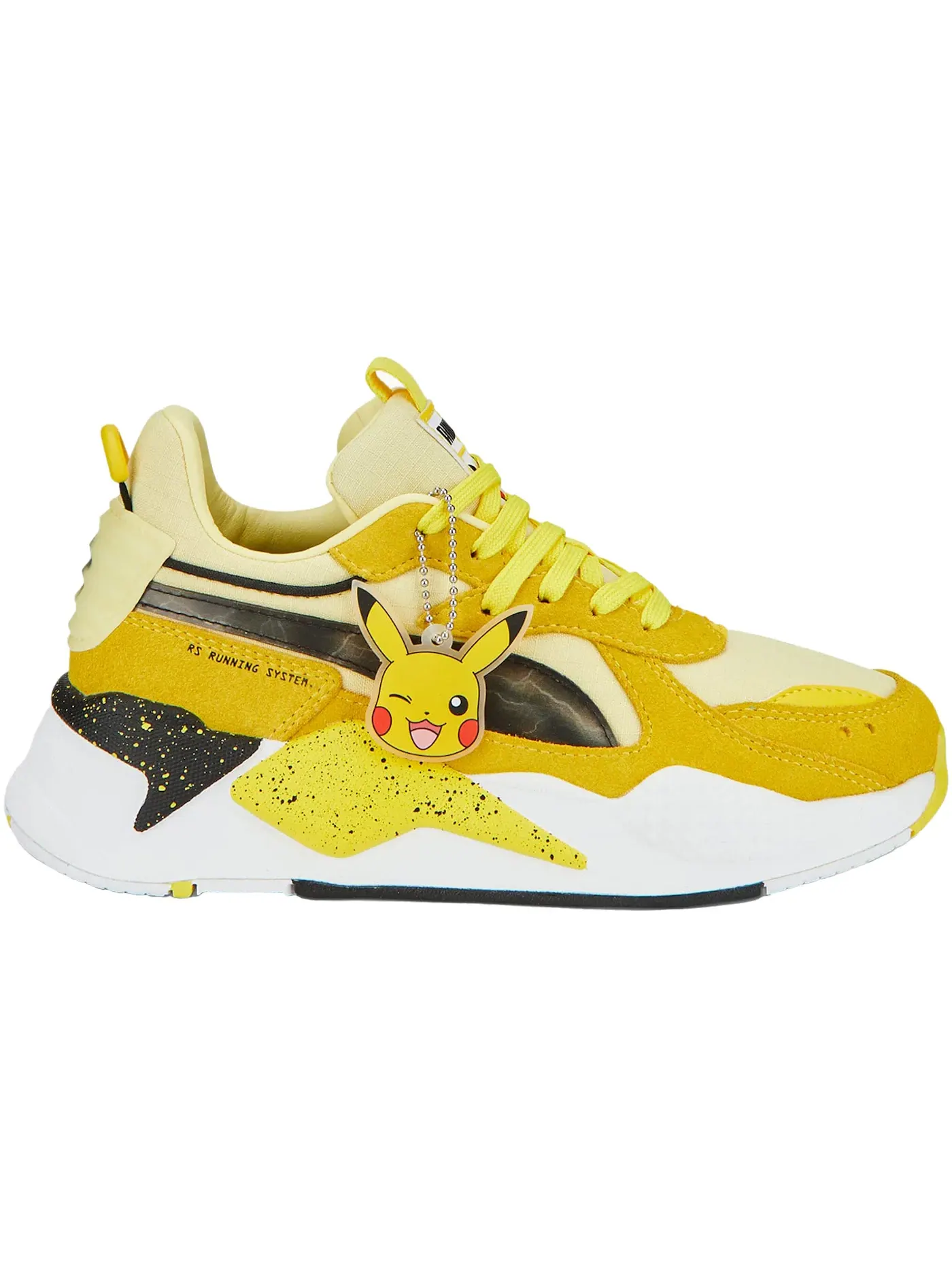 Детские кроссовки Lifestyle с принтом Pokemon Pikachu Puma RS-X Puma — изображение 1 из 1, желтый бледный