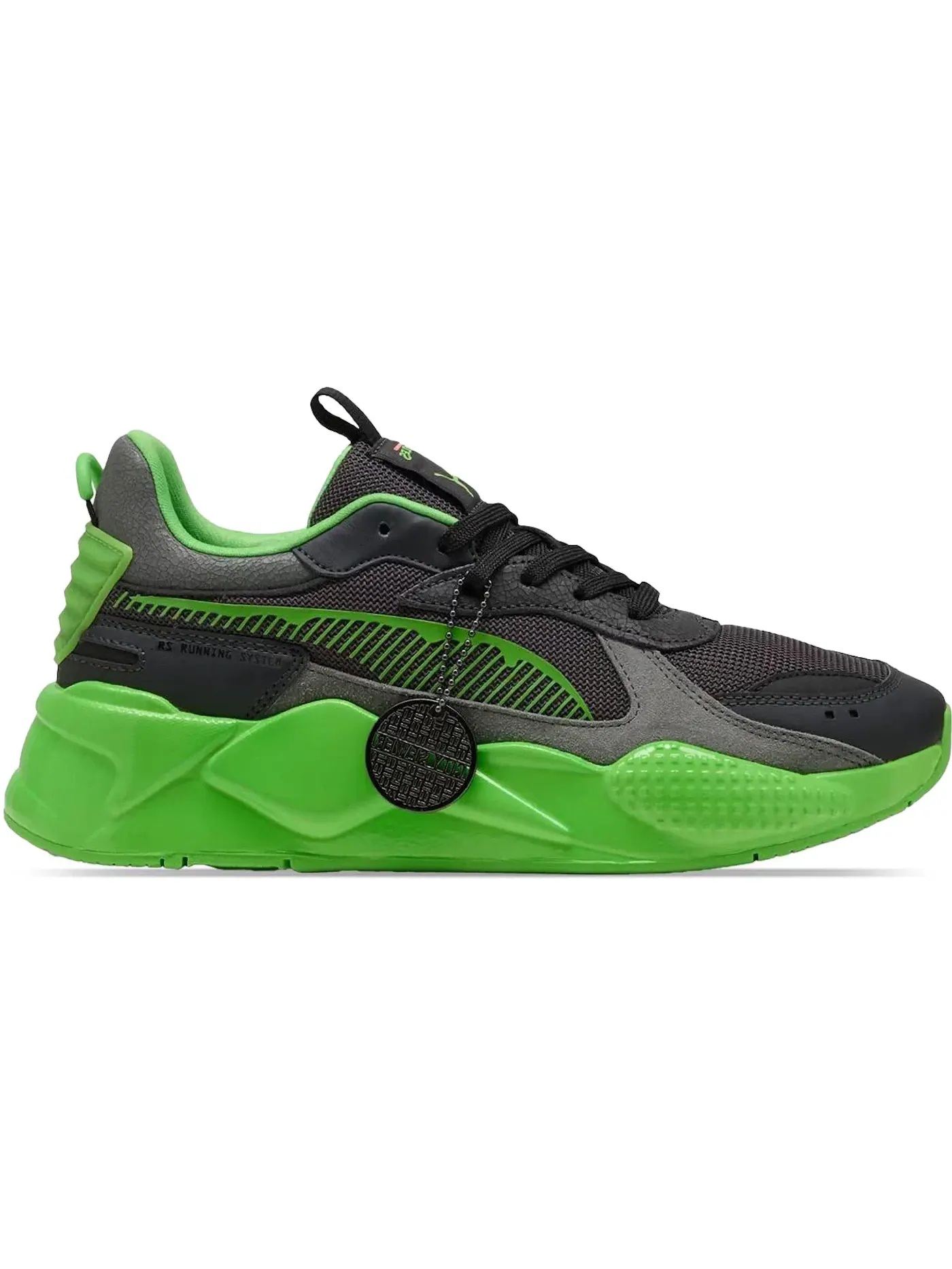 Мужские кроссовки Lifestyle Puma RS-X Teenage Mutant Ninja Turtles Puma — изображение 1 из 1, черный зеленый
