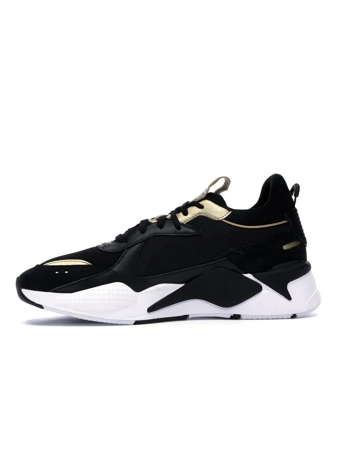 Мужские кроссовки Lifestyle с массивным силуэтом Puma RS-X Puma Black/Gold — изображение 3 из 4