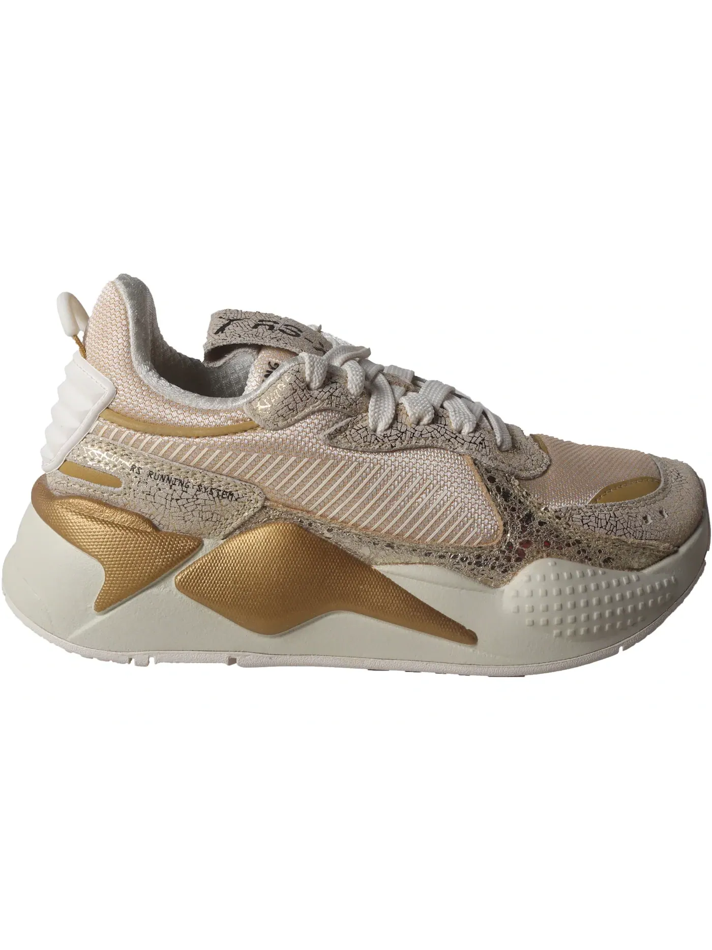 Женские кроссовки Lifestyle Puma RS-X — изображение 1 из 1, белый/золотистый/черный