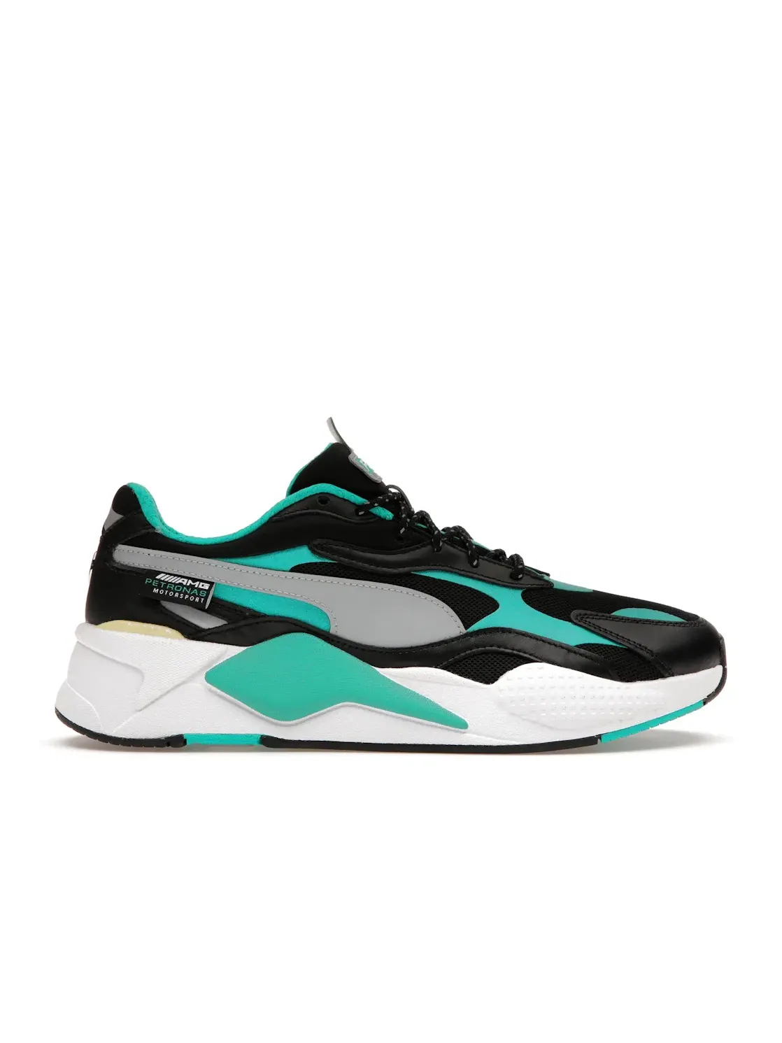Мужские кроссовки Lifestyle Puma RS-X 3 — изображение 1 из 4, черный/зеленый-белый