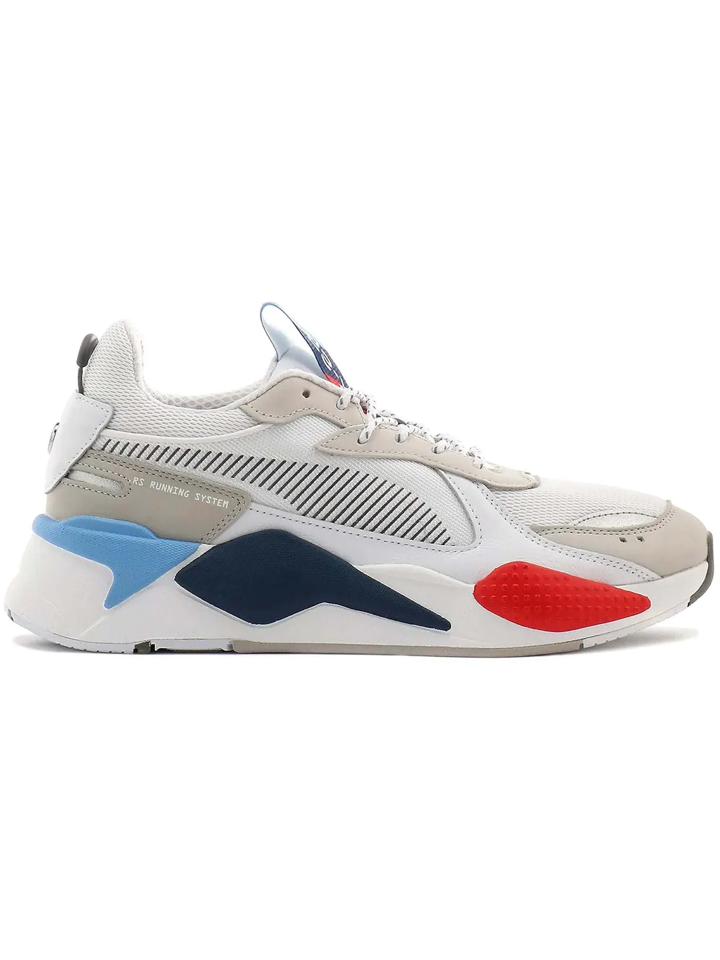 Мужские кроссовки Lifestyle Puma RS-X Puma — изображение 1 из 1, белый/серый/синий