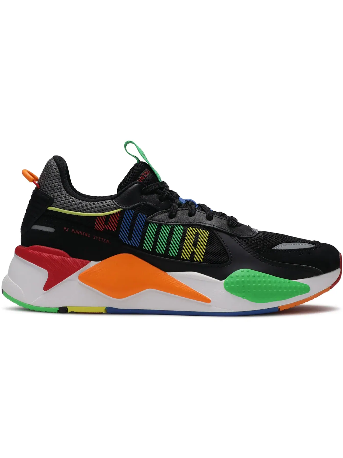 Мужские кроссовки Lifestyle RS-X Puma Puma Black/Andrean Toucan-Orange-Red — изображение 1 из 1