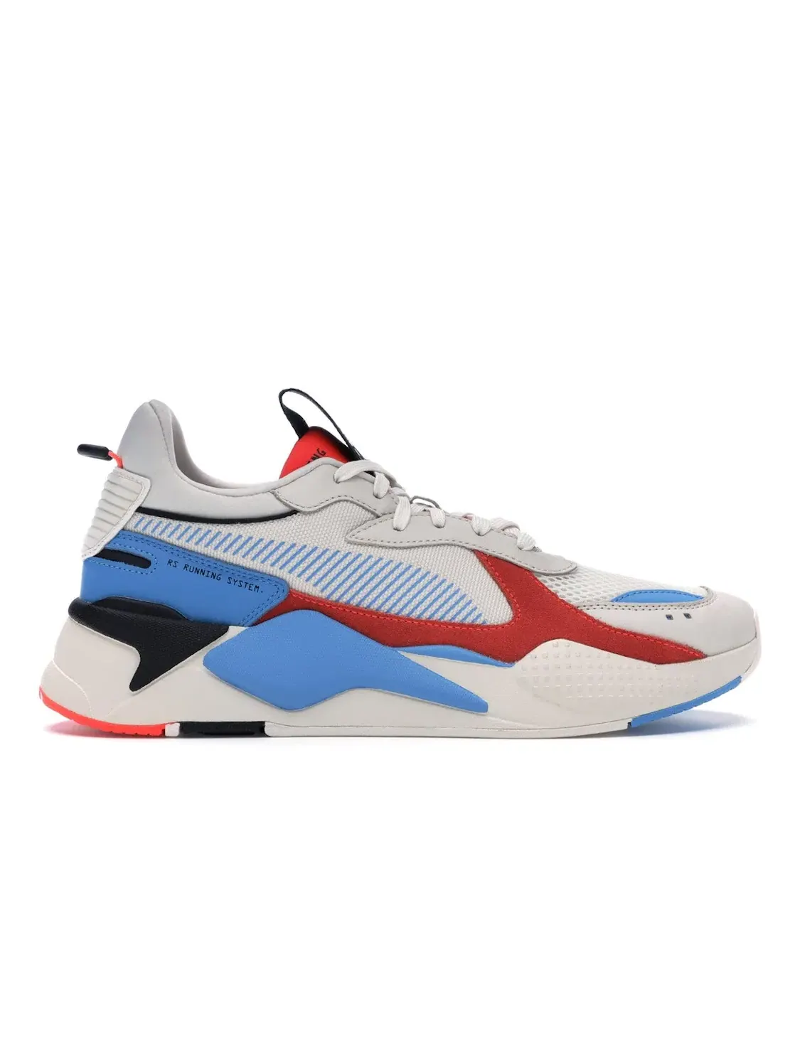 Мужские кроссовки с технологией RS Puma RS-X Whisper White/Red Blast — изображение 1 из 4