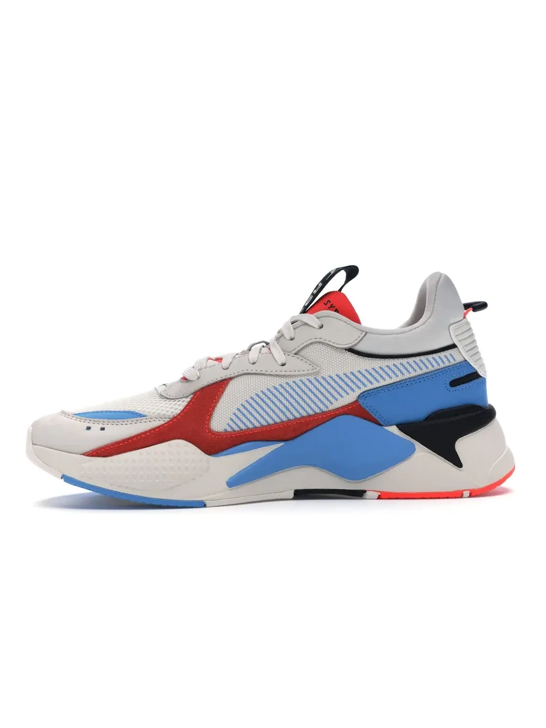 Мужские кроссовки с технологией RS Puma RS-X Whisper White/Red Blast — изображение 3 из 4