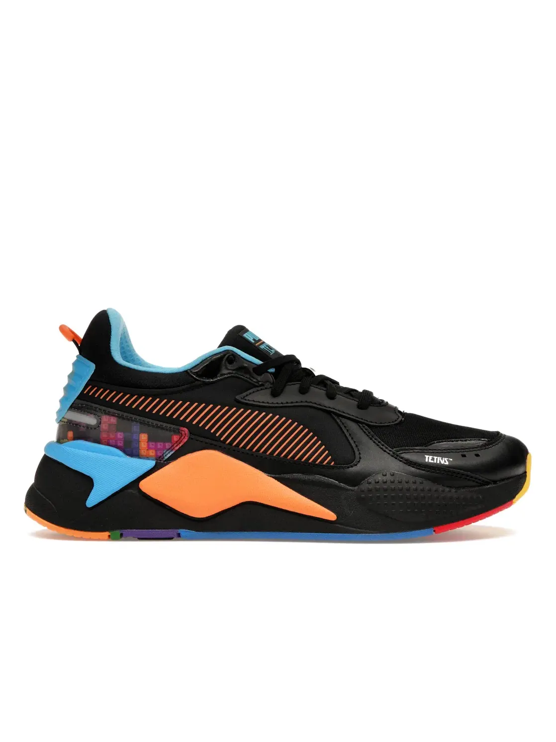 Мужские кроссовки Lifestyle Puma RS-X Tetris Puma Puma Black/Luminous Blue — изображение 1 из 4