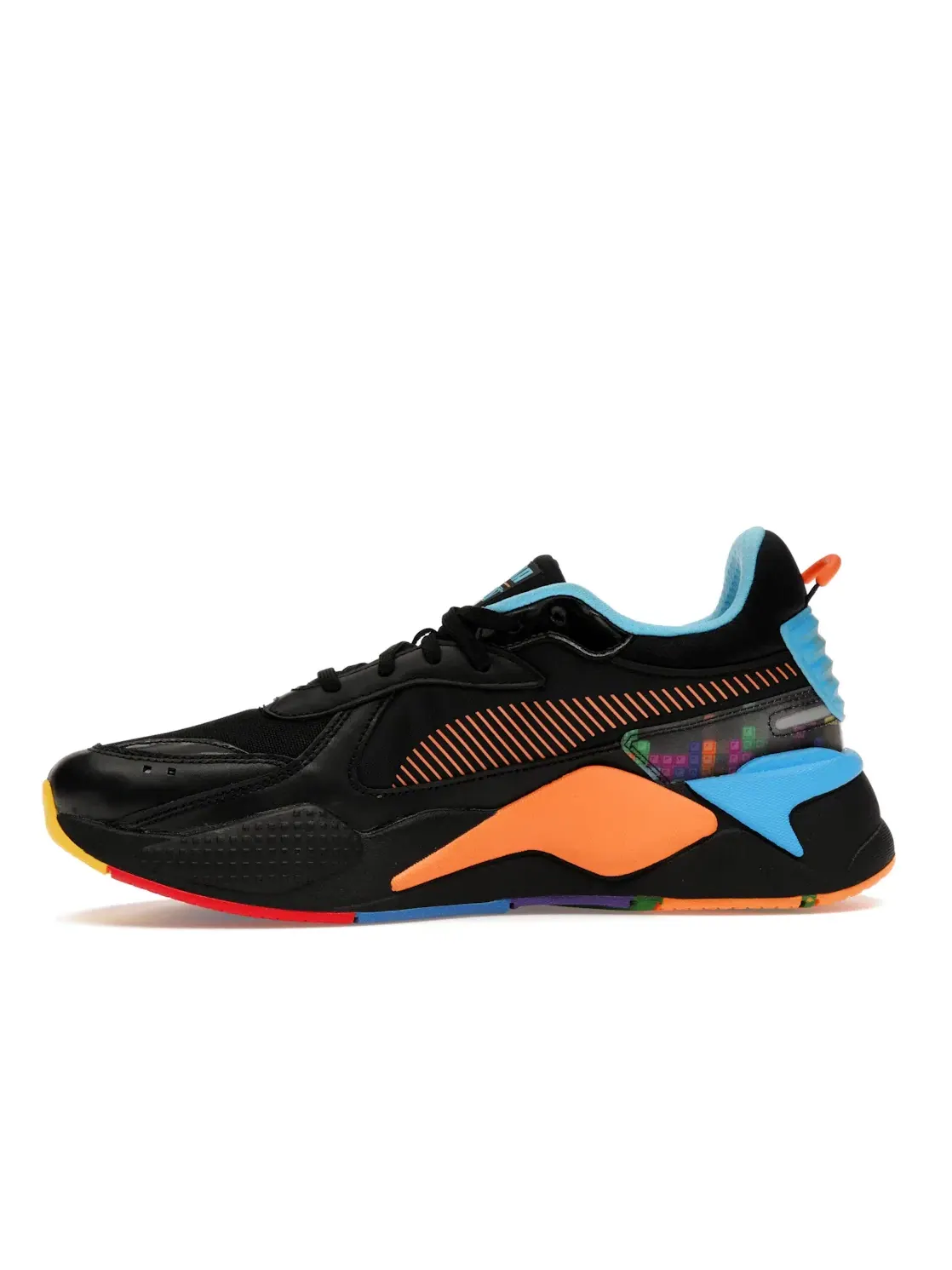 Мужские кроссовки Lifestyle Puma RS-X Tetris Puma Puma Black/Luminous Blue — изображение 3 из 4