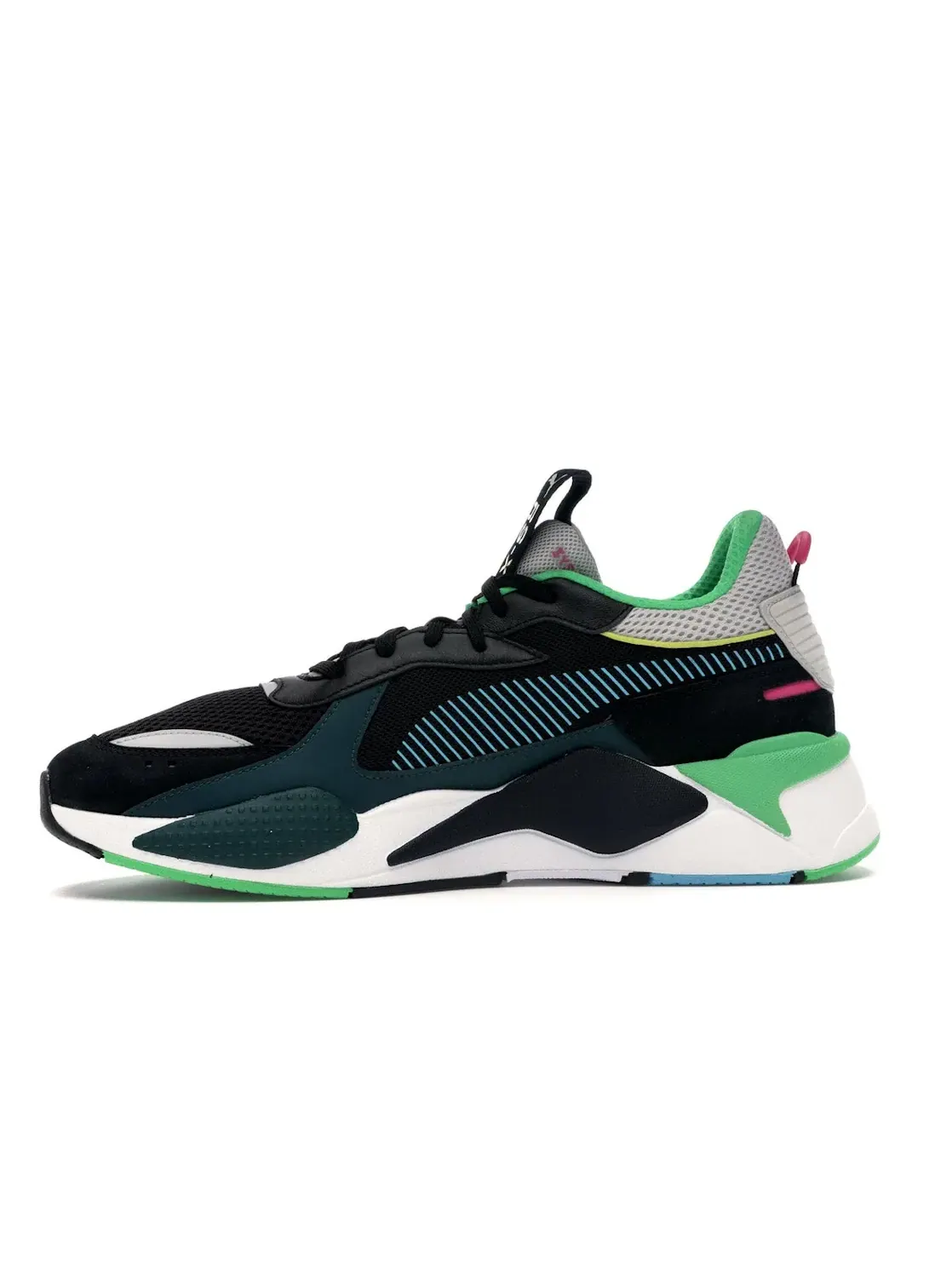 Мужские кроссовки с ярким дизайном Puma RS-X Puma Puma Black/Blue Atoll — изображение 3 из 4