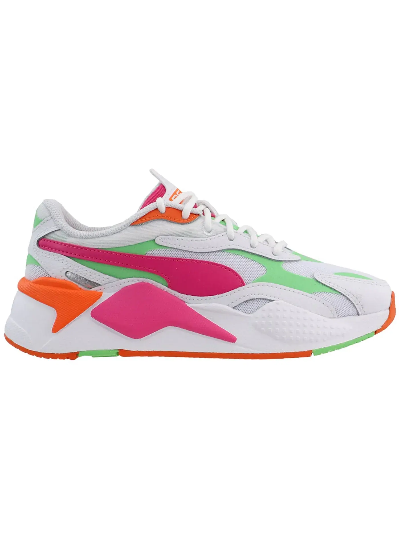 Детские кроссовки Lifestyle Puma RS-X3 — изображение 1 из 1, белый/розовый/зеленый