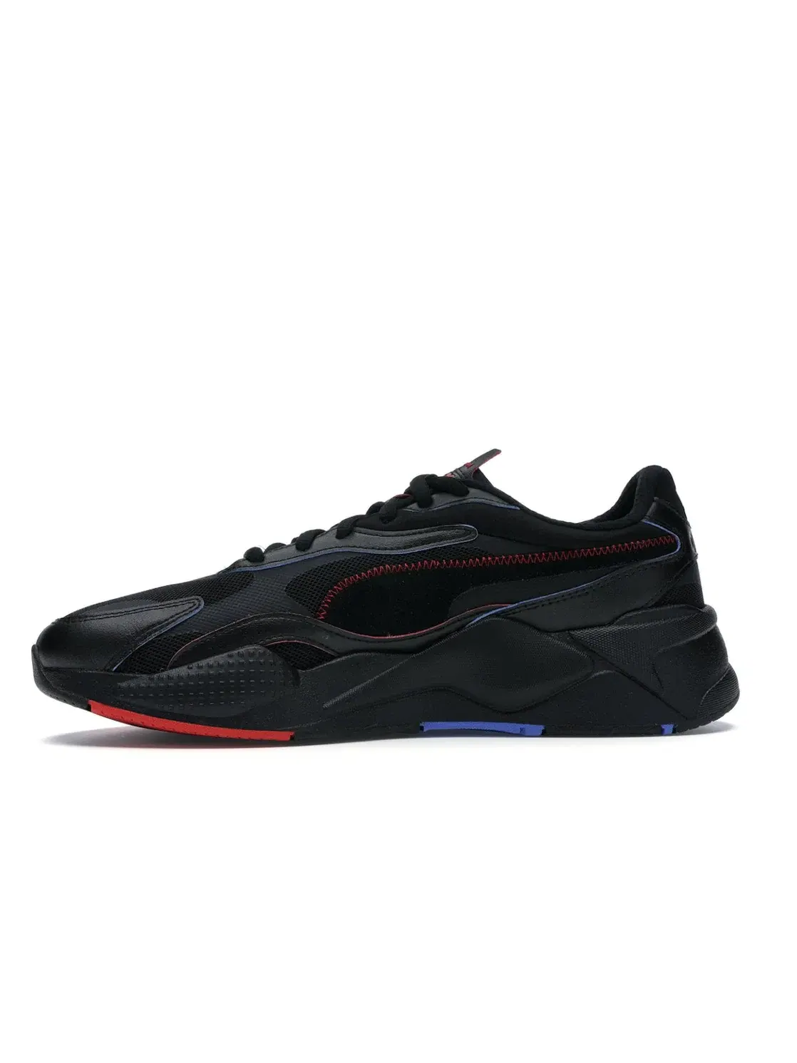 Мужские кроссовки Lifestyle с принтом RS X3 Puma — изображение 3 из 4, черный/красный-синий