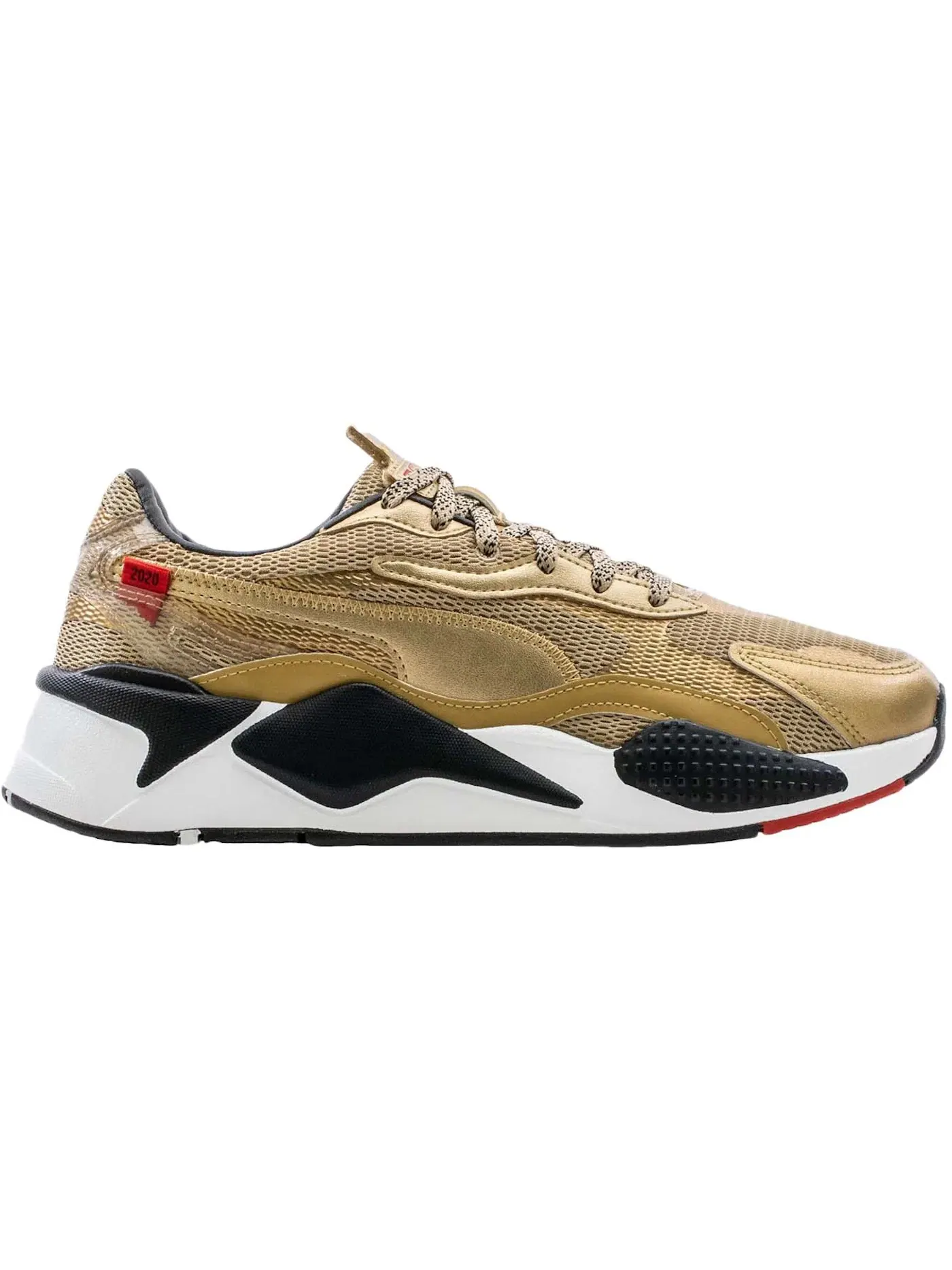 Мужские кроссовки Lifestyle Puma RS-X3 — изображение 1 из 1, золотистый/белый/черный