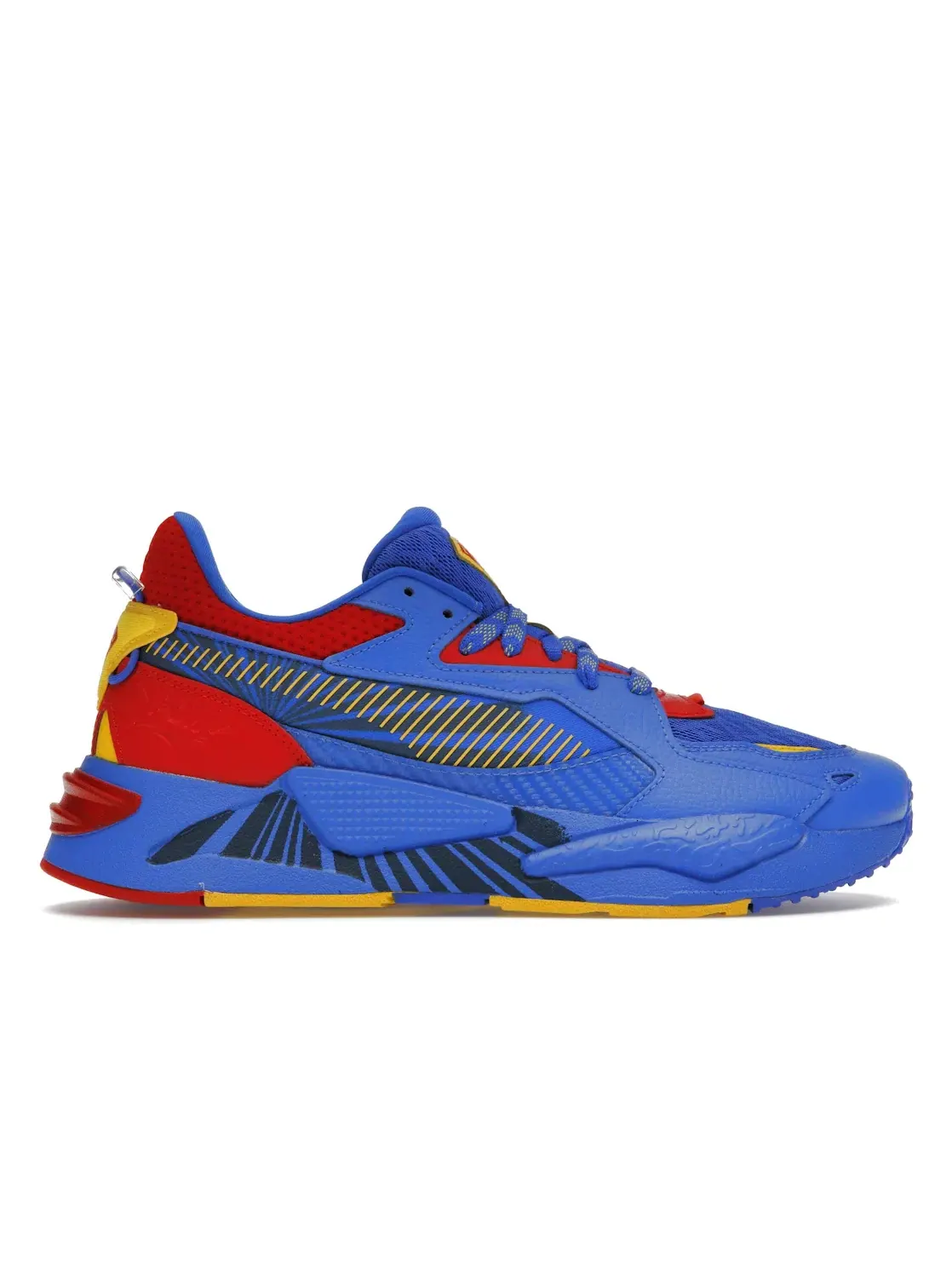 Мужские кроссовки с дизайном Superman Puma RS-Z — изображение 1 из 4, красный/желтый