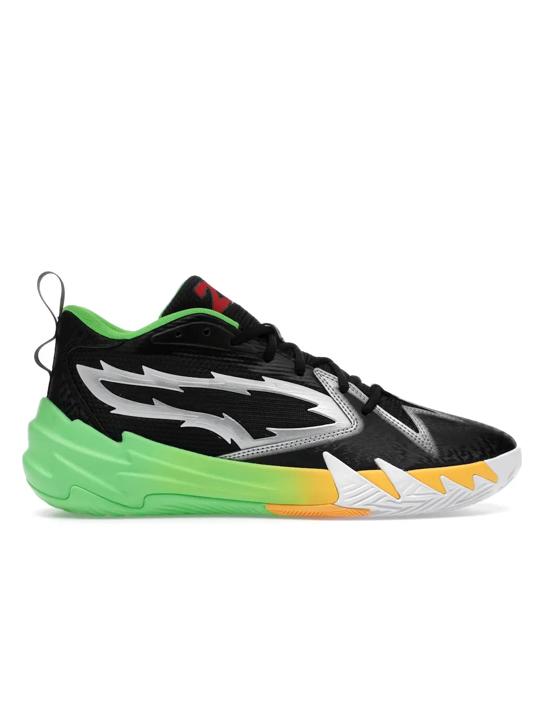 Мужские кроссовки для баскетбола Puma Scoot Zeros Puma — изображение 1 из 4, черный/зеленый