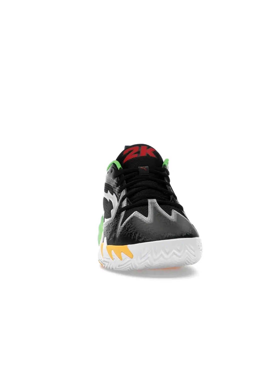 Мужские кроссовки для баскетбола Puma Scoot Zeros Puma — изображение 2 из 4, черный/зеленый