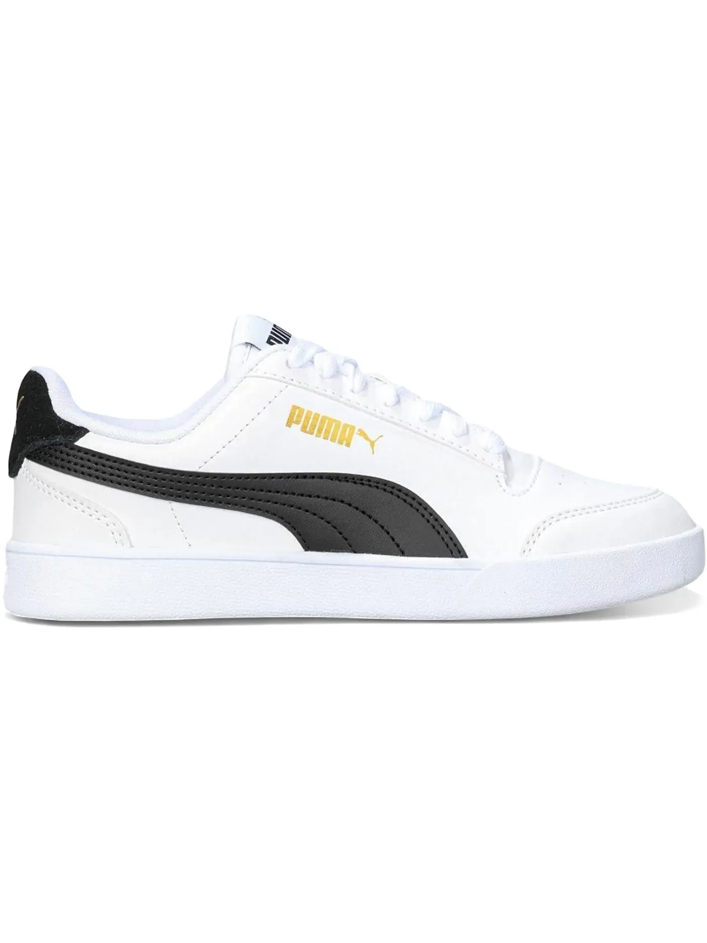 Мужские кроссовки Lifestyle Puma Shuffle Puma — изображение 1 из 1, белый/черный/золотистый