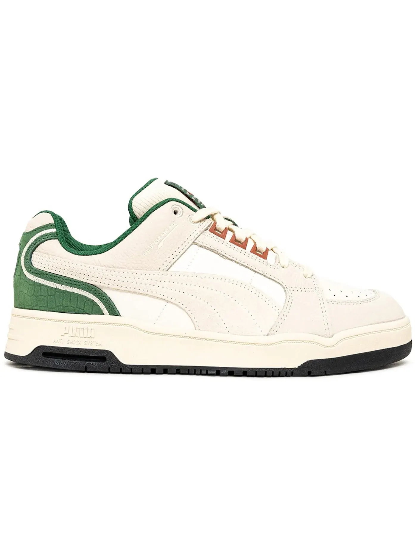 Мужские кроссовки для повседневной носки Puma Slipstream Lo FG — изображение 1 из 1, белый//зеленый