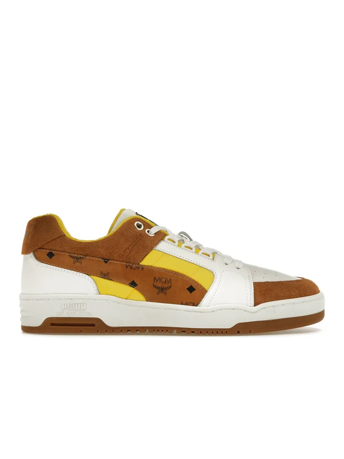 Мужские кроссовки Lifestyle Puma Slipstream Low MCM Puma — изображение 1 из 4, яркий белый/желтый