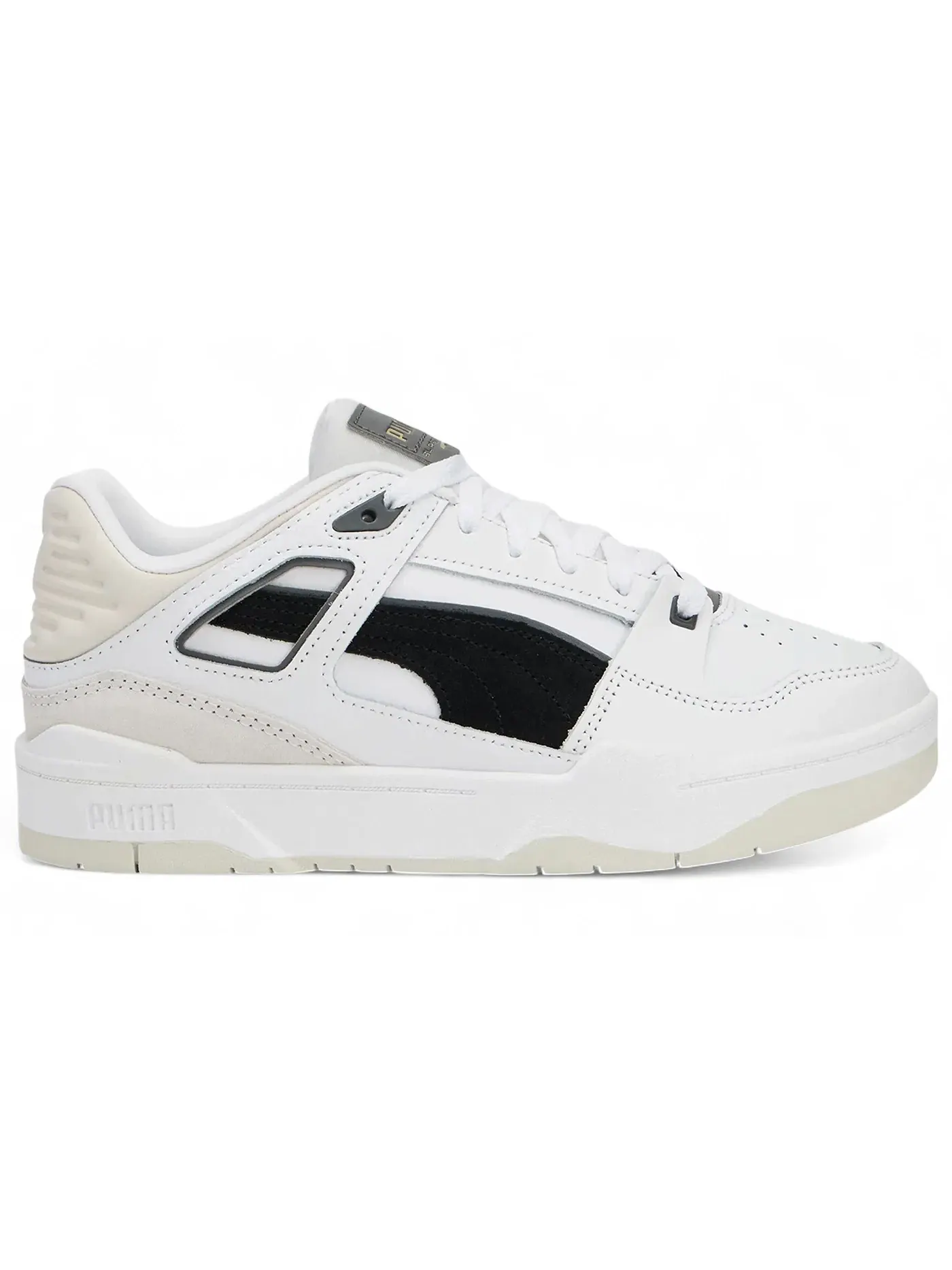 Мужские кроссовки с замшевыми вставками Puma Slipstream Suede FS Puma White/Puma Black — изображение 1 из 1