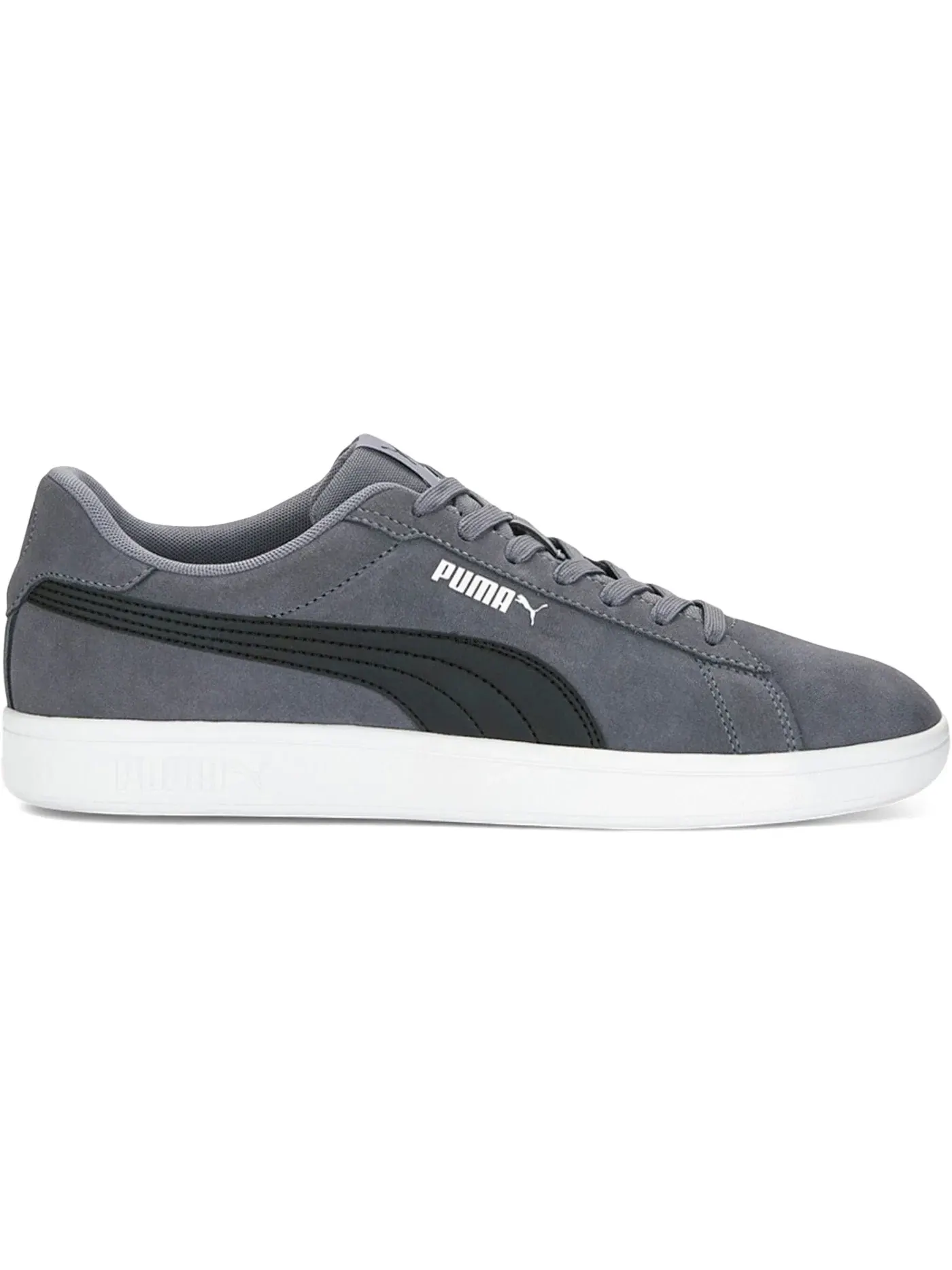 Мужские кроссовки Lifestyle Puma Smash 3.0 Puma — изображение 1 из 1, серый/черный/белый