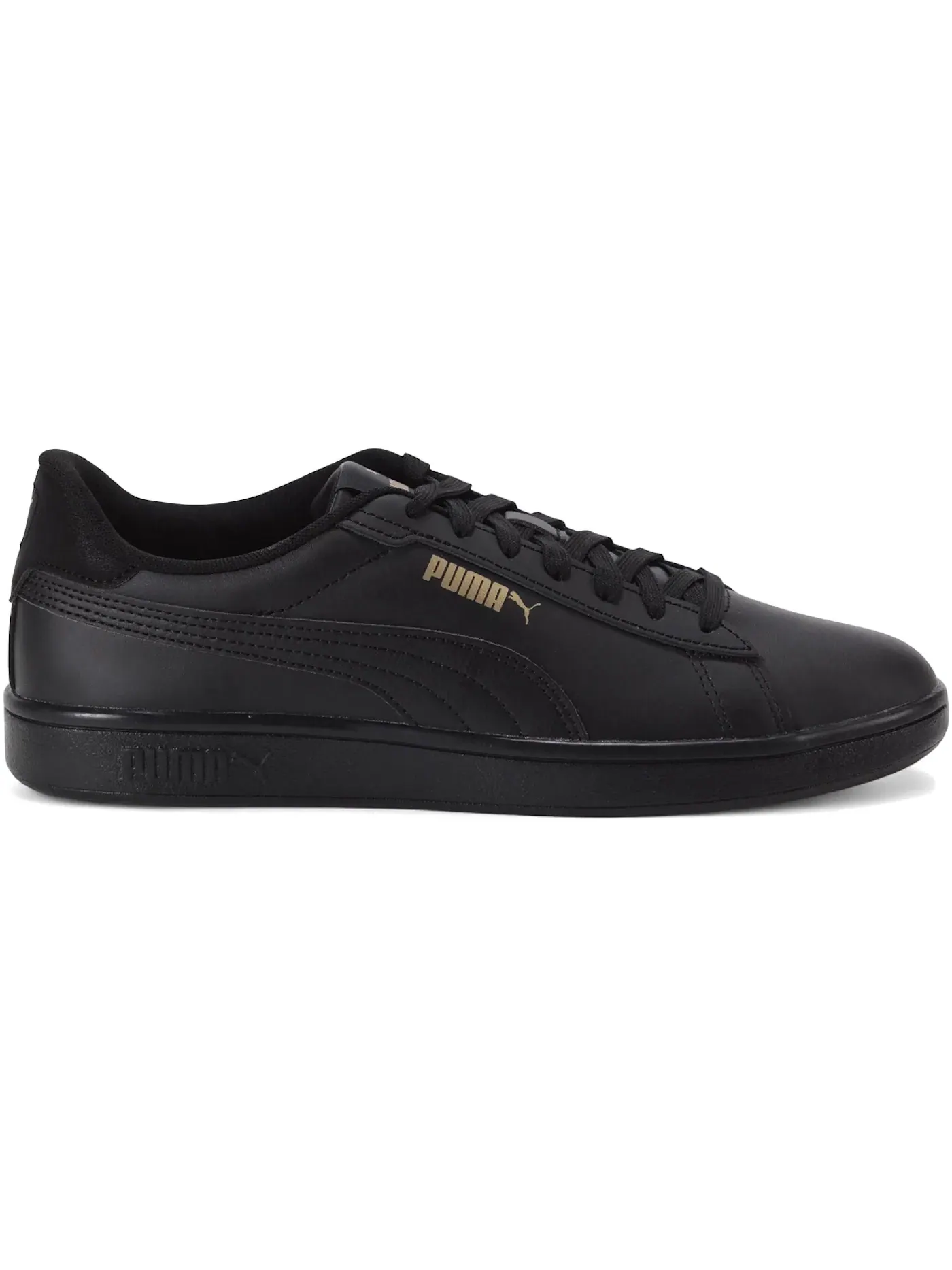 Мужские кроссовки Lifestyle Puma Smash 3.0 L Puma Black/Puma Gold/Puma Black — изображение 1 из 1