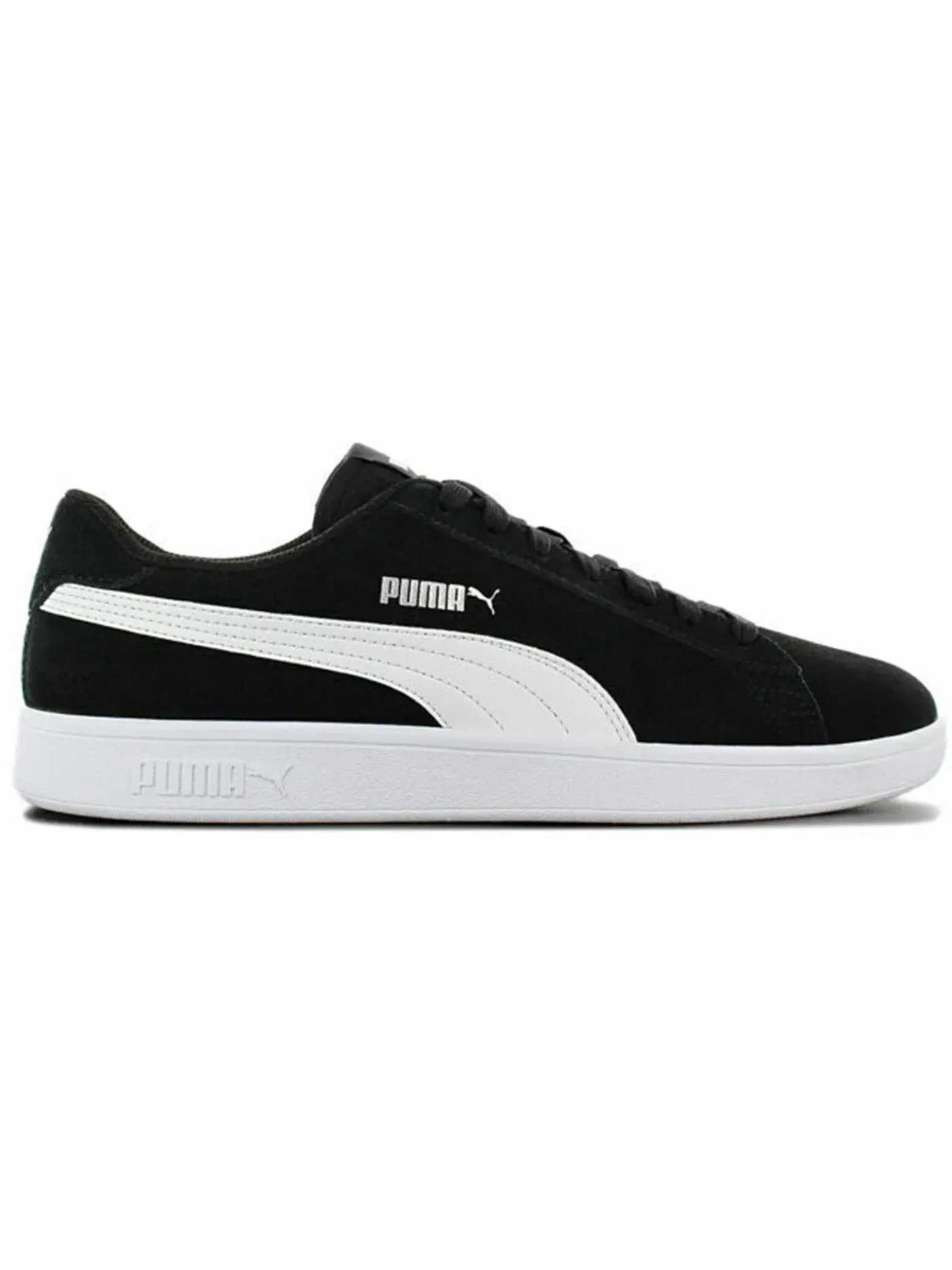 Мужские кроссовки Lifestyle Puma Smash V2 Puma — изображение 1 из 1, черный/белый/серебристый