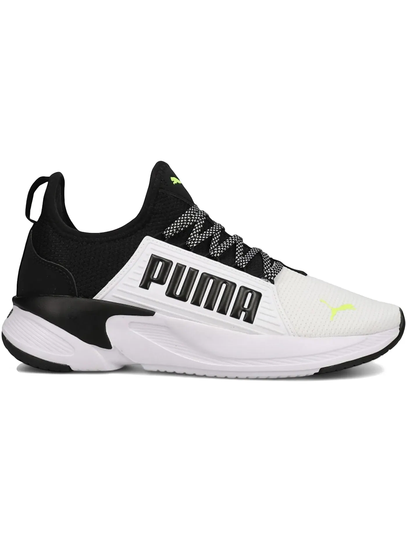 Мужские кроссовки Lifestyle Puma Softride Premier Puma White/Puma Black/Yellow Alert — изображение 1 из 1