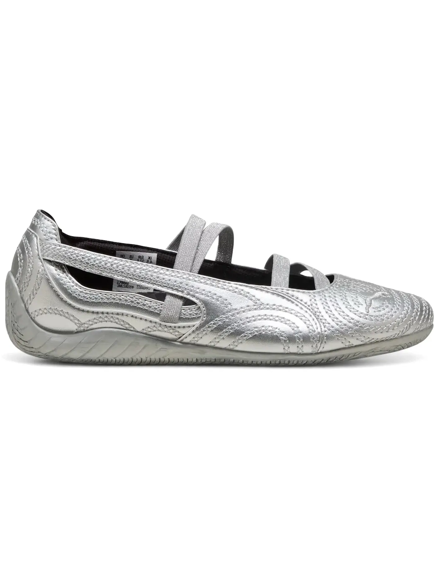 Женские тапочки Speedcat Ballet Puma Puma Silver Cool Mid Gray Flat Dark Gray — изображение 1 из 1