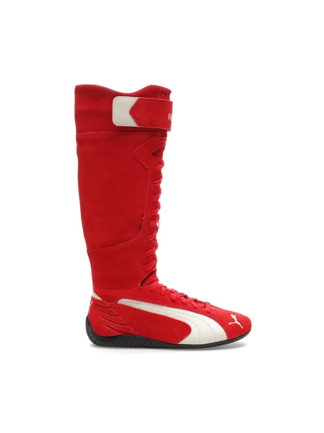 Женские ботинки Puma Speedcat Boots Puma — изображение 1 из 4, красный/слоновая кость