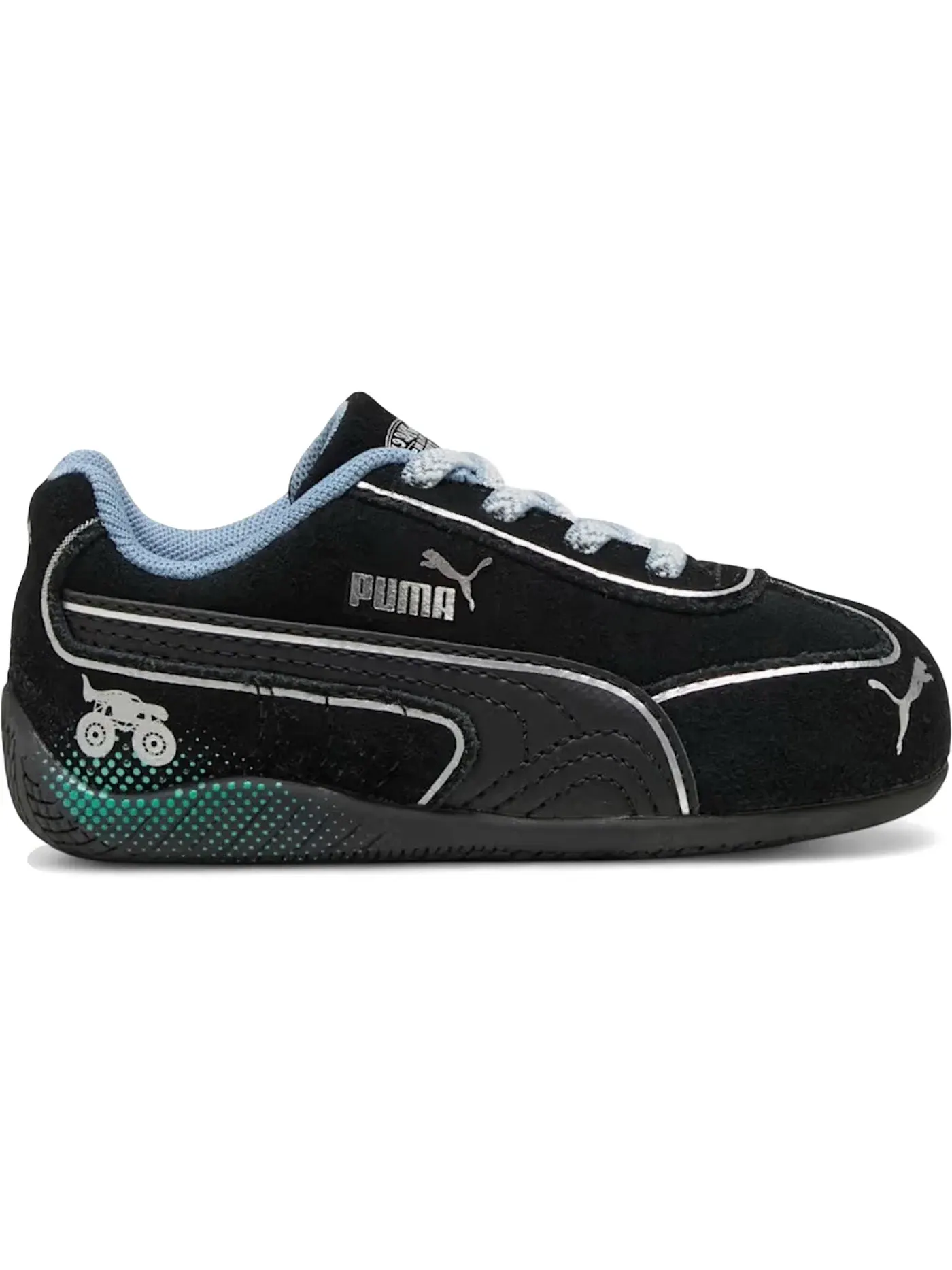 Детские кроссовки Lifestyle Puma Speedcat Puma Black/Tropical Blue — изображение 1 из 1