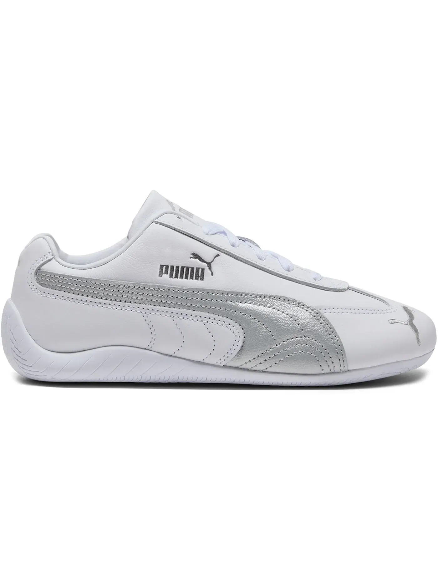 Женские кроссовки кожаные Puma Speedcat Leather Puma White/Puma Silver — изображение 1 из 1