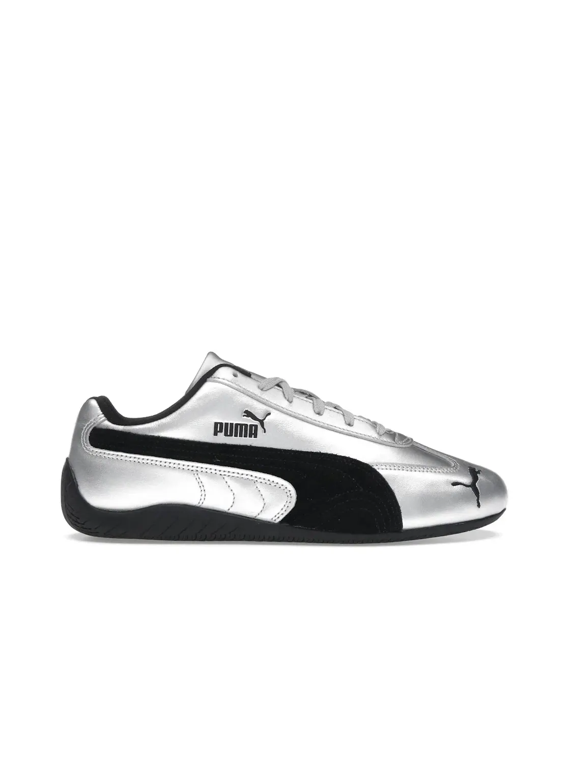 Женские кроссовки Puma Speedcat Metallic Silver Black Puma Silver/Puma Black — изображение 1 из 4