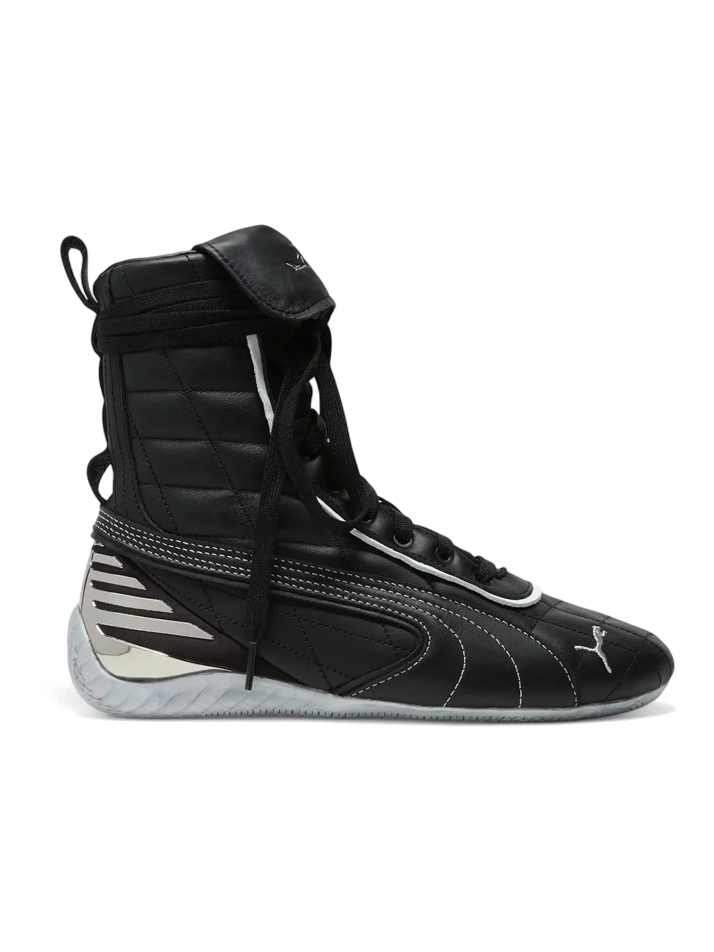 Женские кроссовки Lifestyle Puma Speedcat Mid Puma Puma Black/Puma Silver/Puma White — изображение 1 из 1