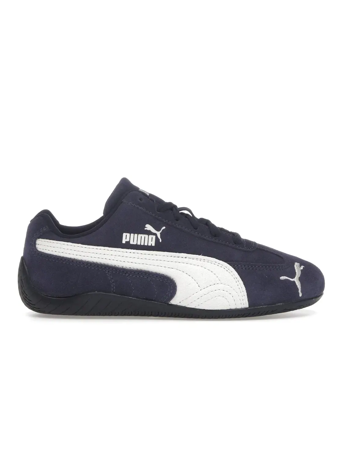 Мужские кроссовки замшевые Puma Speedcat OG — изображение 1 из 4, темно-синий белый