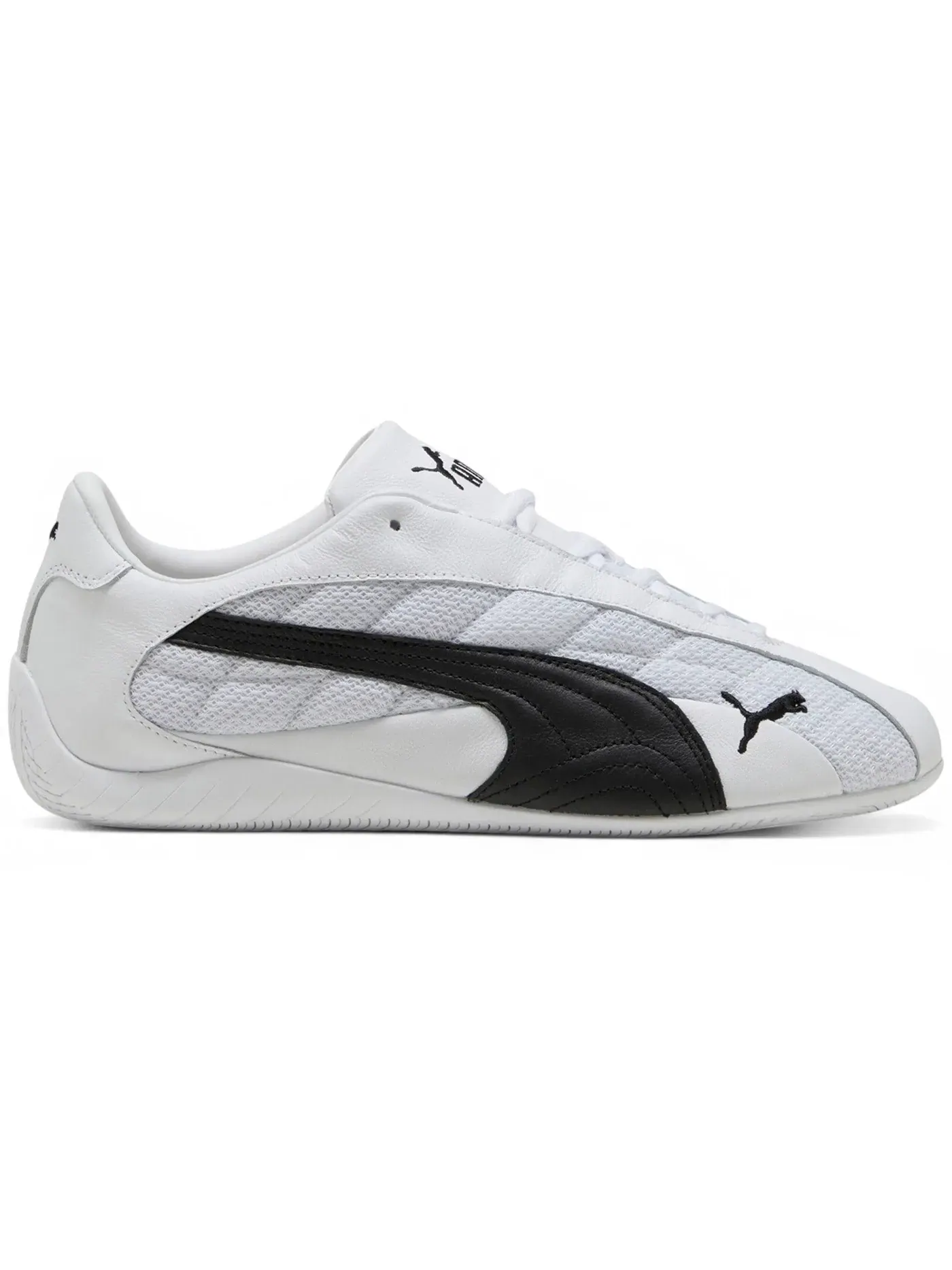 Мужские кроссовки Lifestyle Puma Speedcat Plus Leather Puma White/Puma Black — изображение 1 из 1