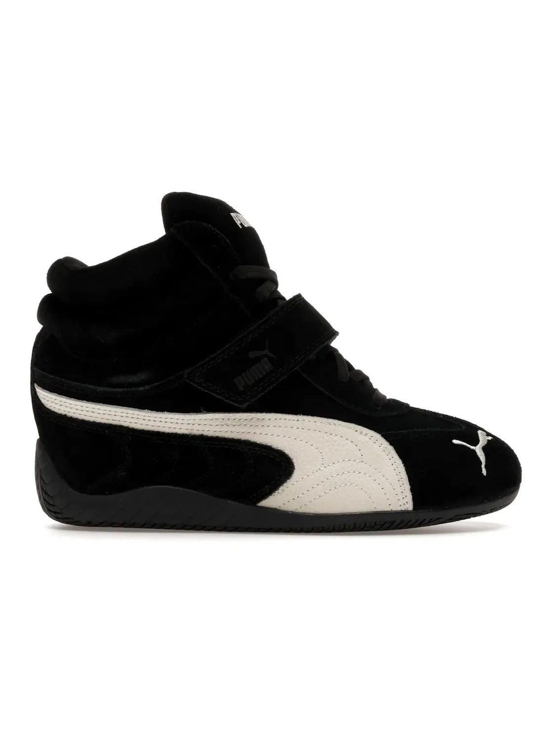 Женские кроссовки на платформе Puma Speedcat Wedge Puma — изображение 1 из 4, черный/белый