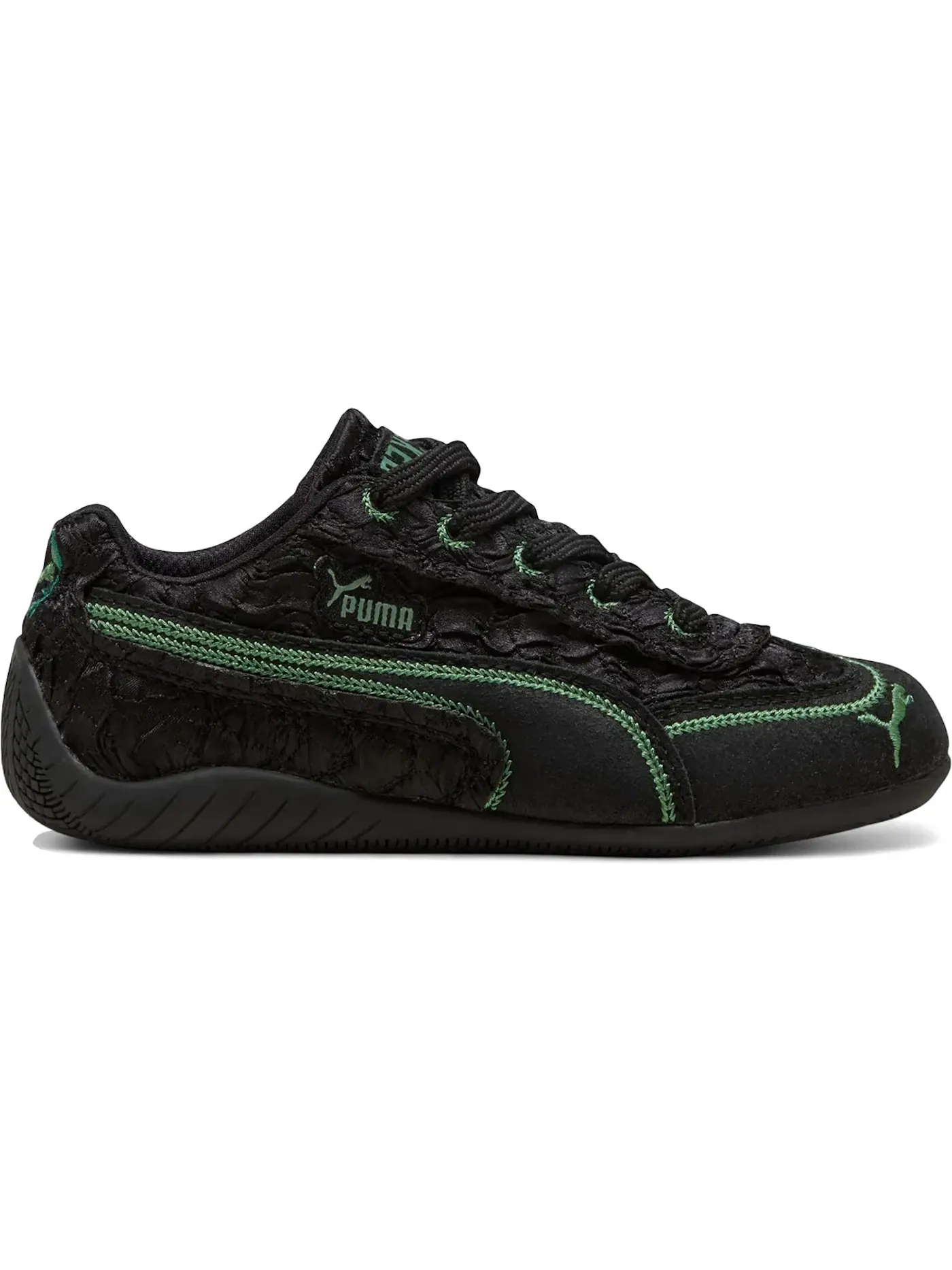 Детские кроссовки для мальчиков Puma Speedcat Puma Puma Black/Deep Forest/Dark Myrtle — изображение 1 из 1