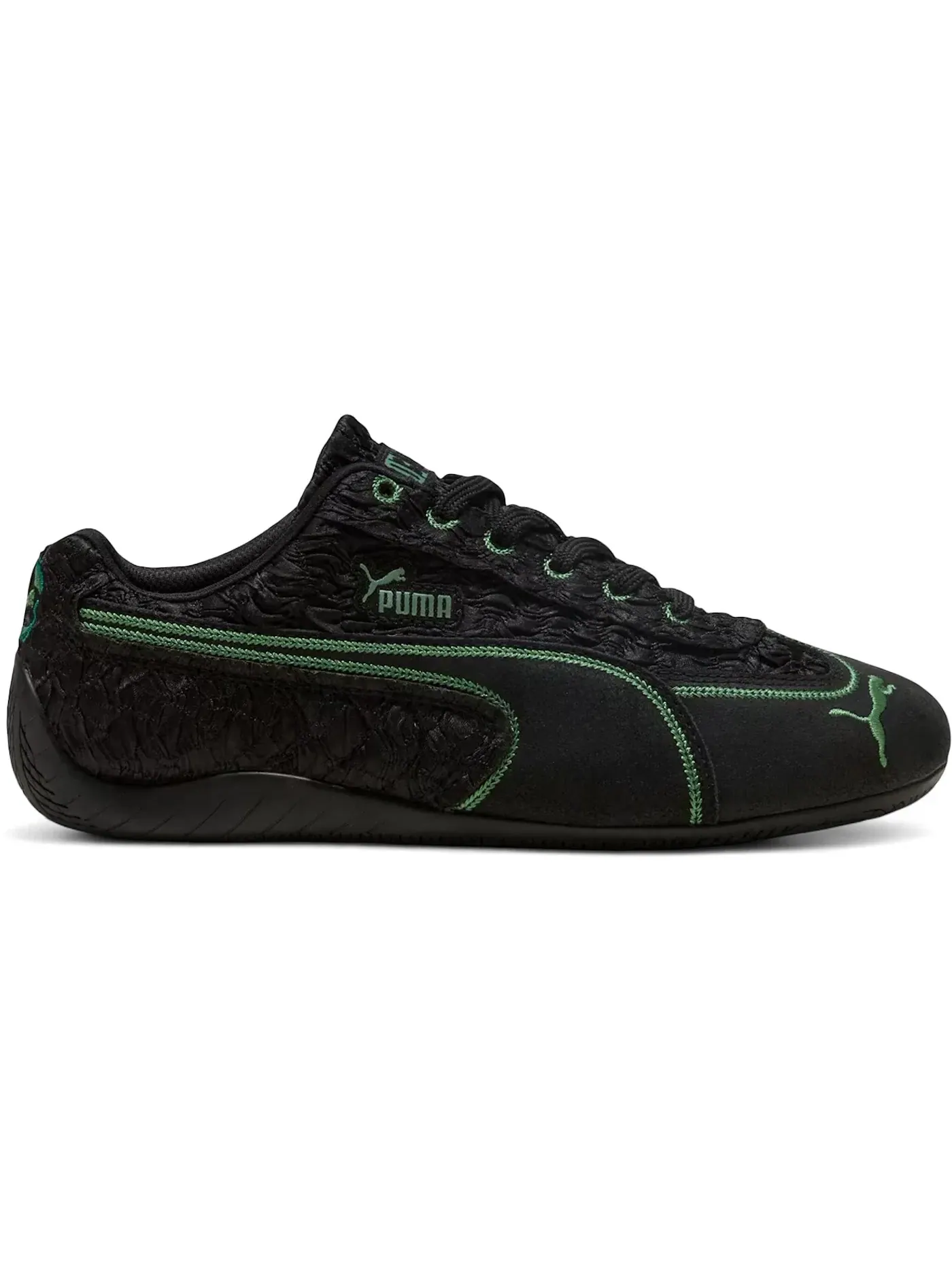 Женские кроссовки Lifestyle Puma Speedcat Puma Puma Black/Deep Forest/Dark Myrtle — изображение 1 из 1